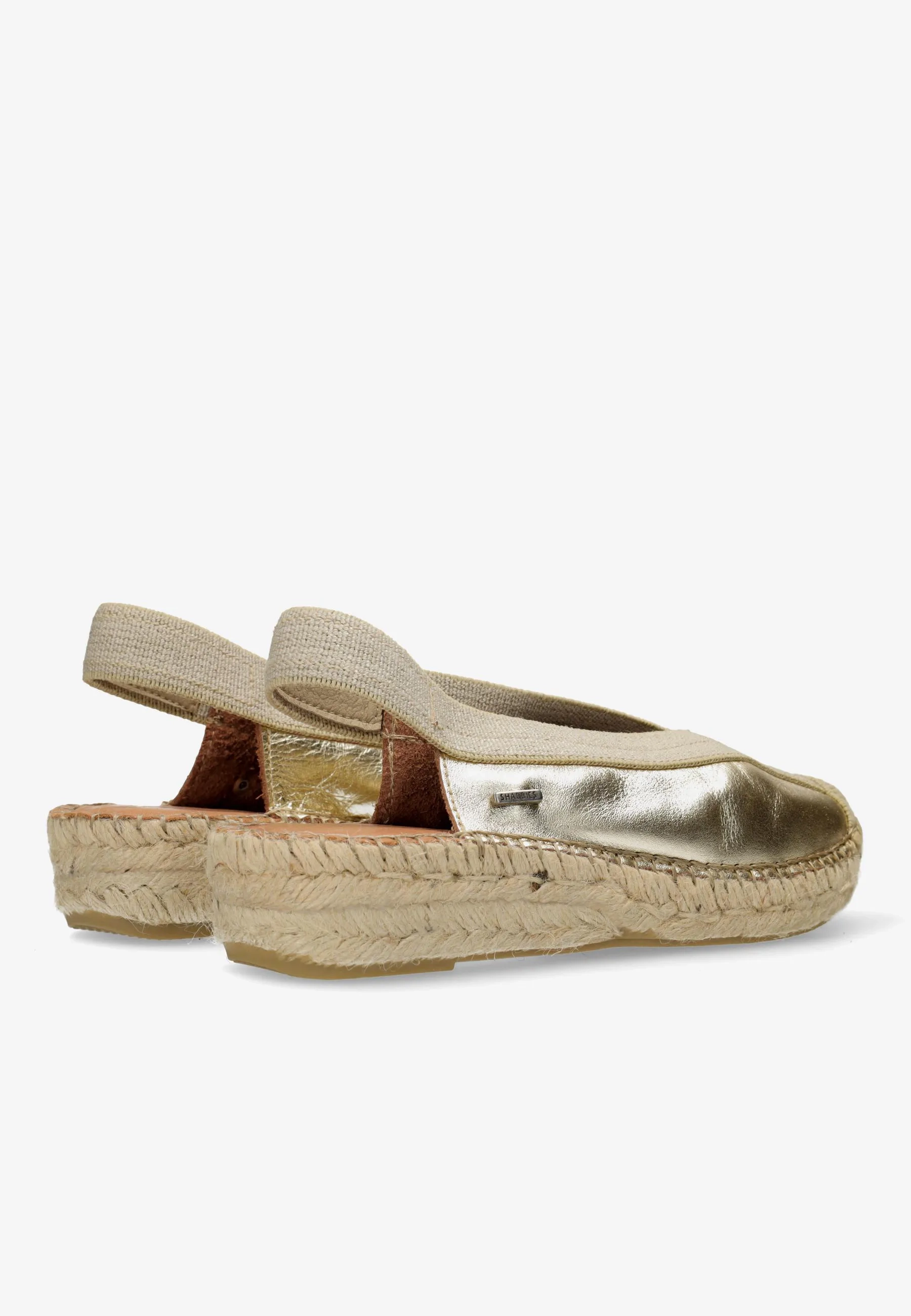 Palma Ki Sling Espadrille Metallic Light Gold