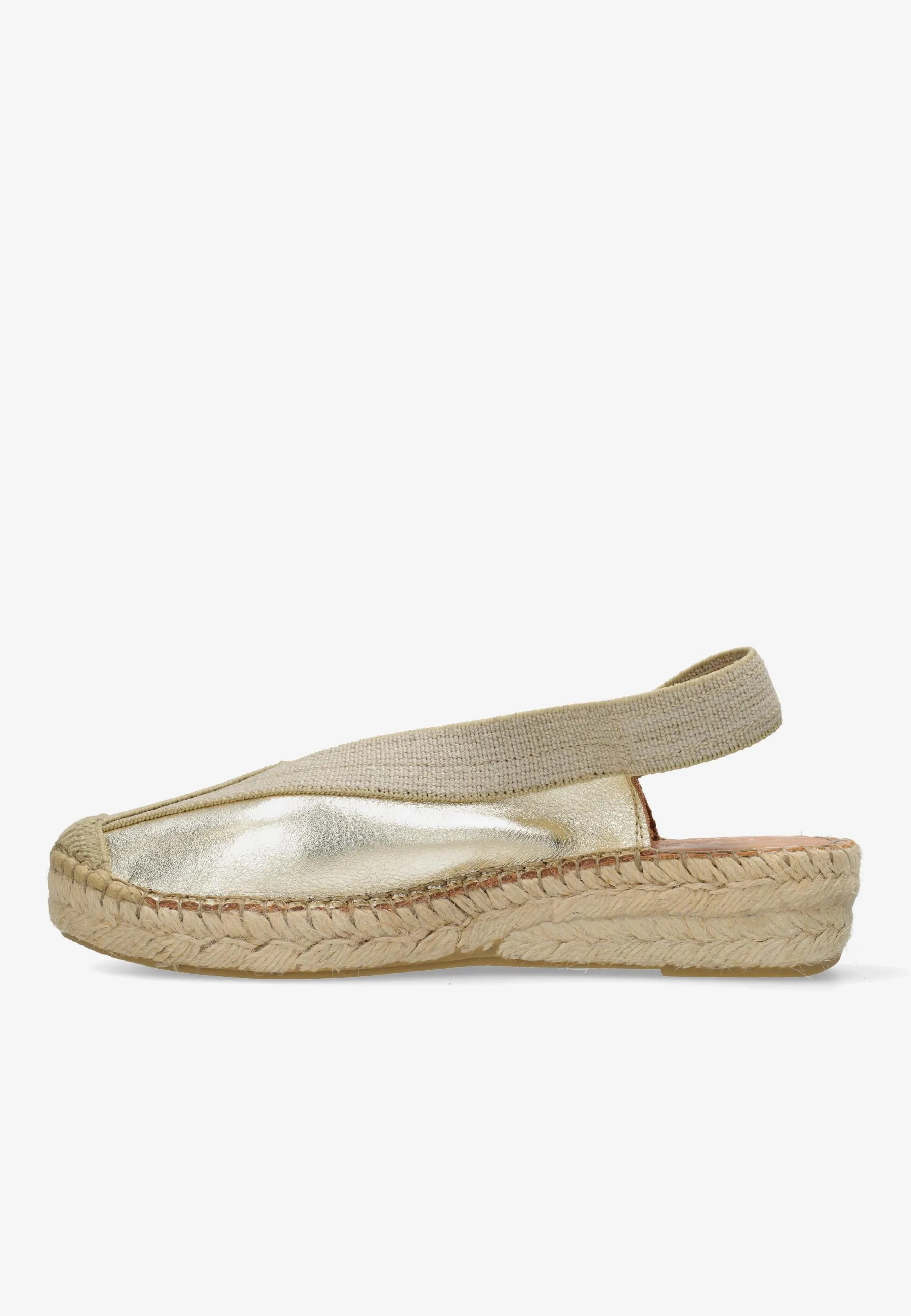 Palma Ki Sling Espadrille Metallic Light Gold