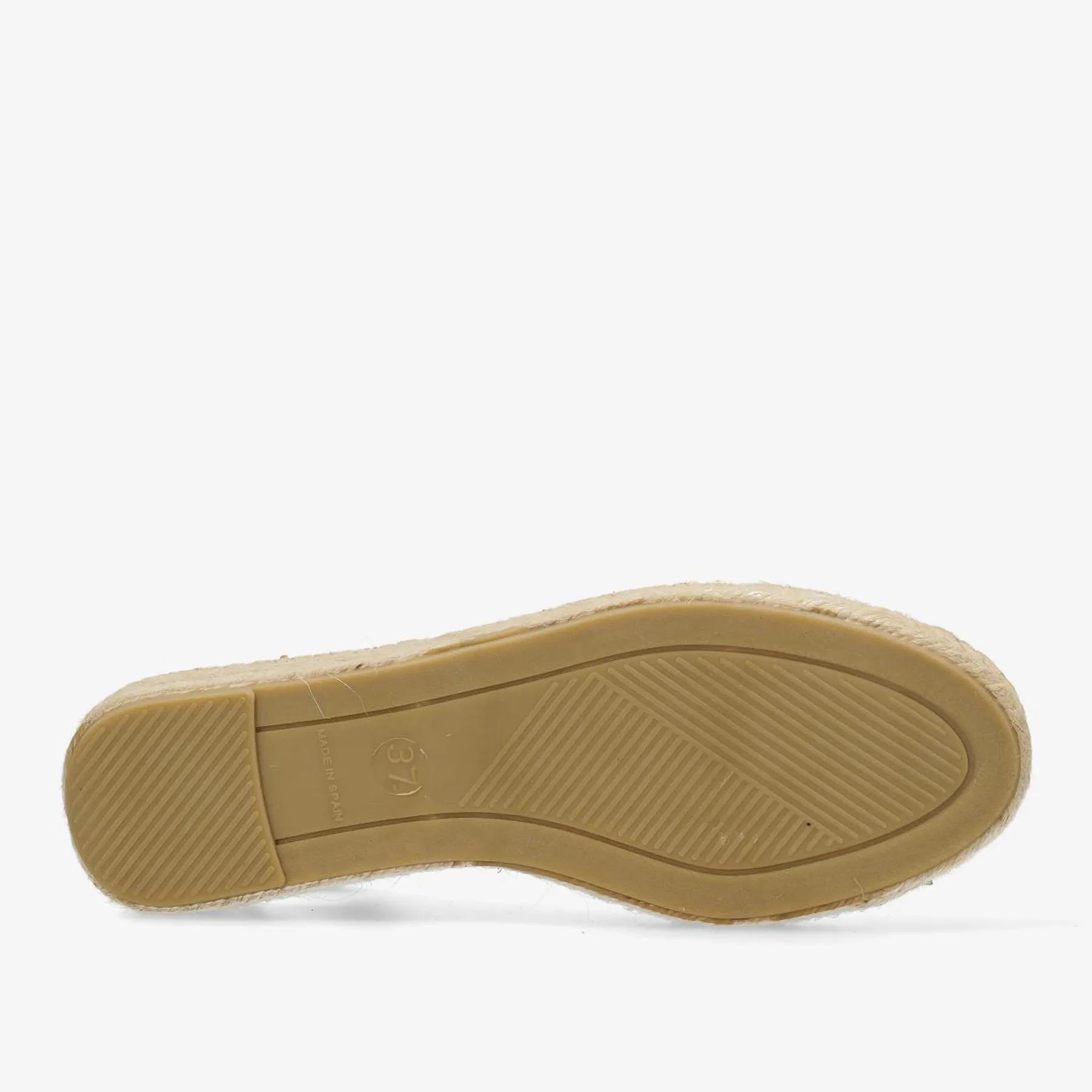 Palma Ki Sling espadrille Metallic Lichtgoud