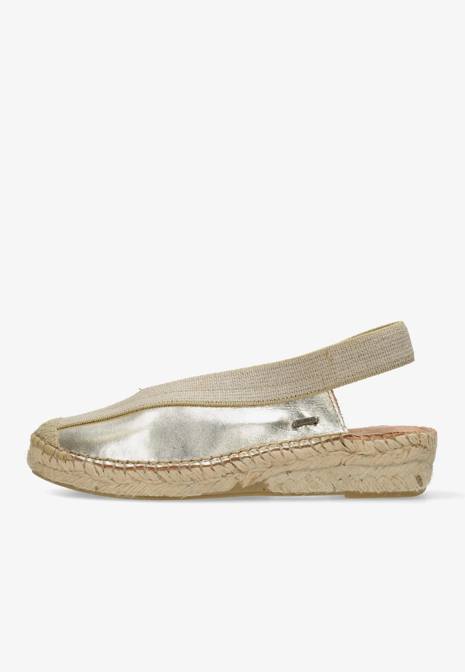 Palma Ki Sling Espadrille Metallic Light Gold