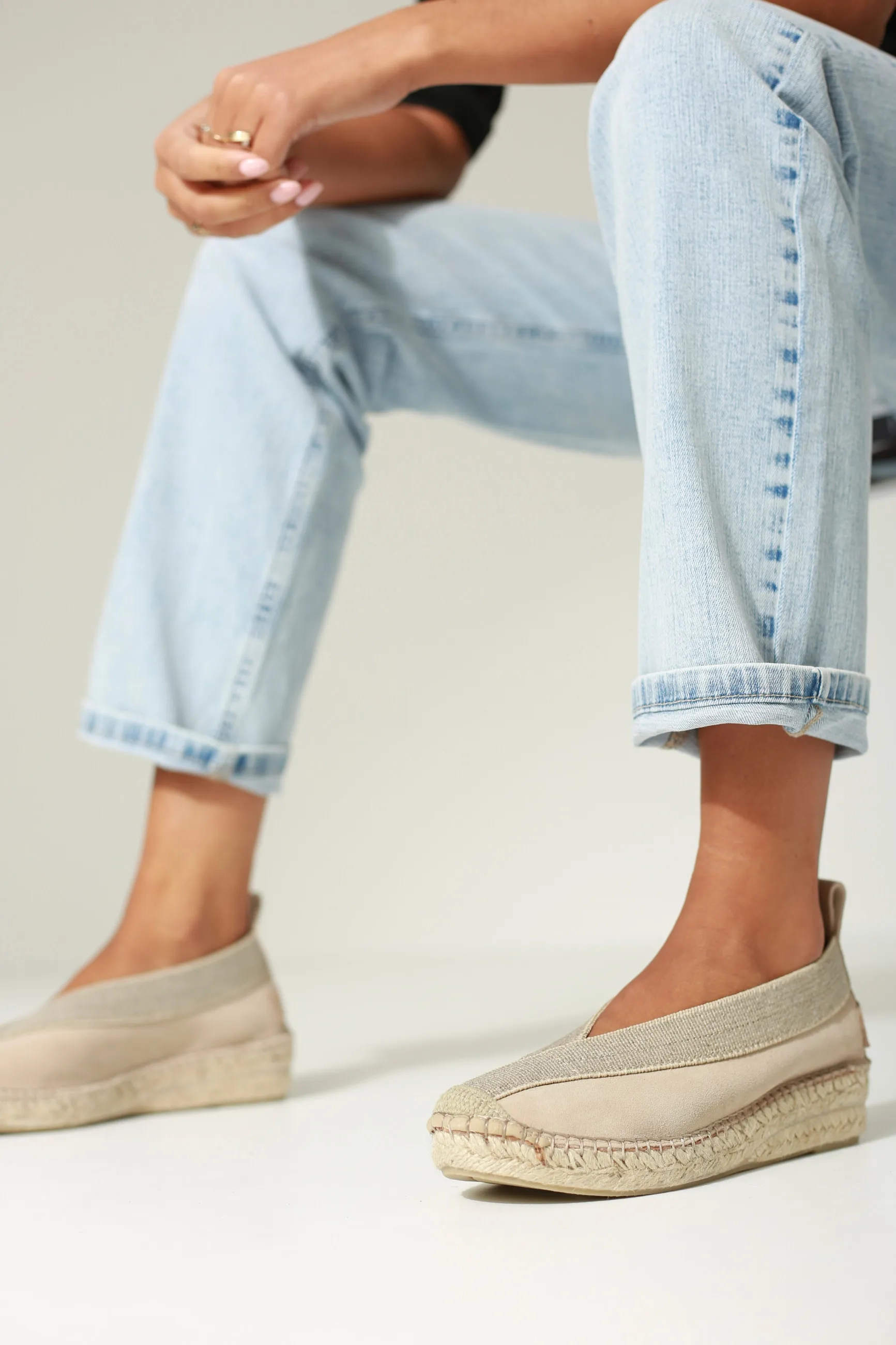 Palma Kimono suède Beige