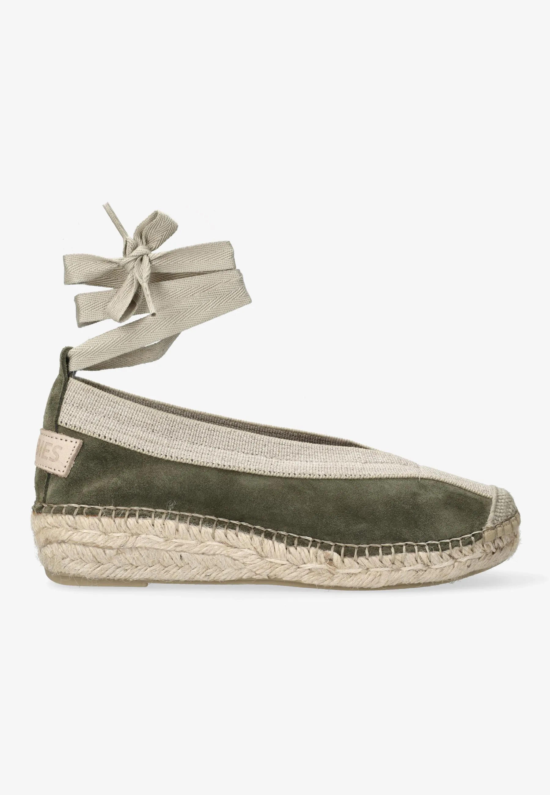 Palma Kimono suède Legergroen