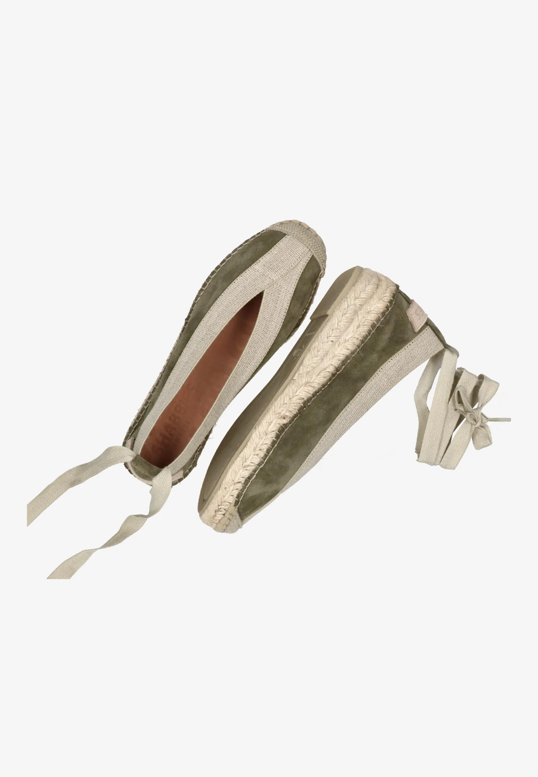 Palma Kimono suède Legergroen