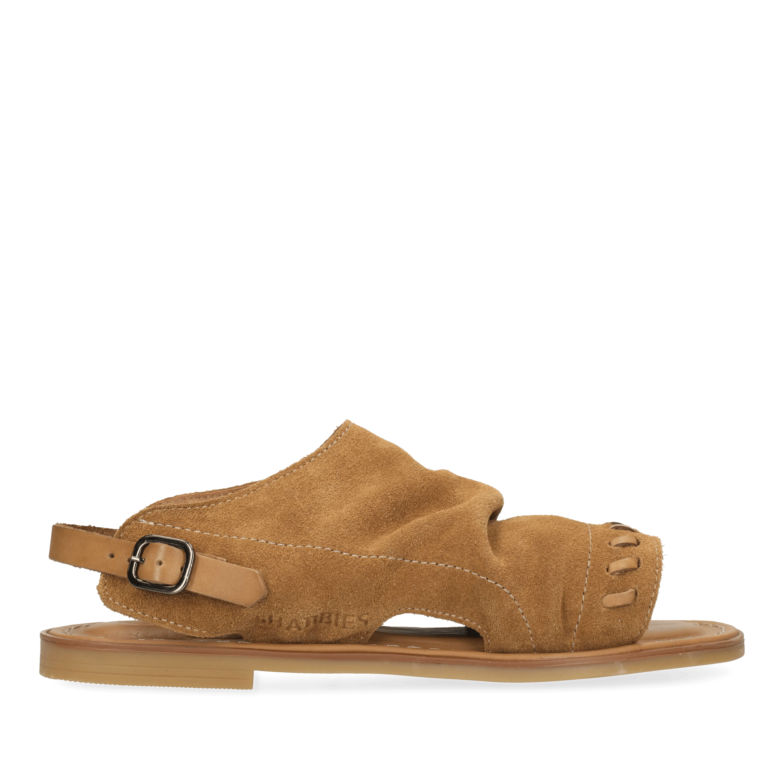 Angel Sleeve Suede Cognac