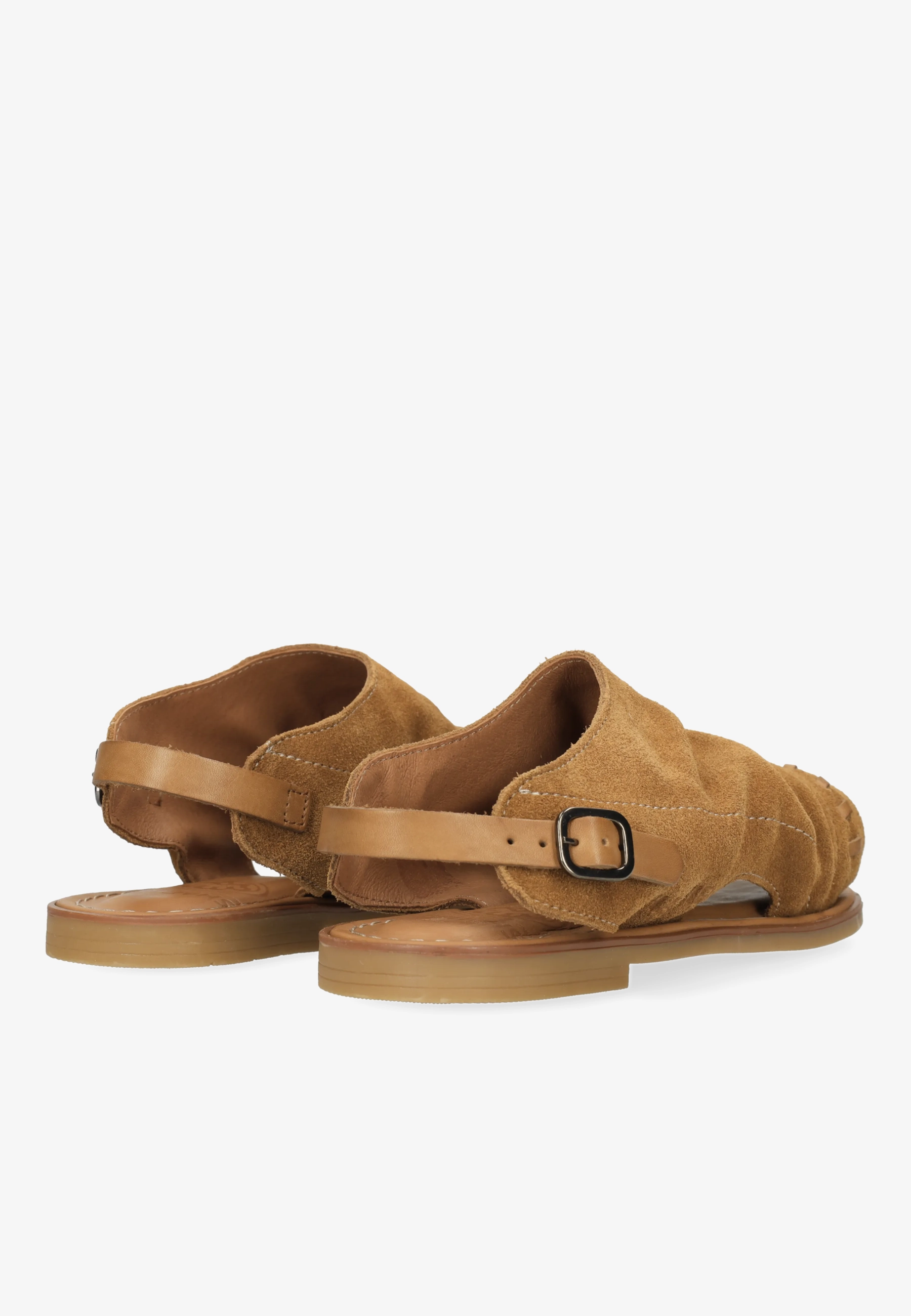 Angel Sleeve Suede Cognac