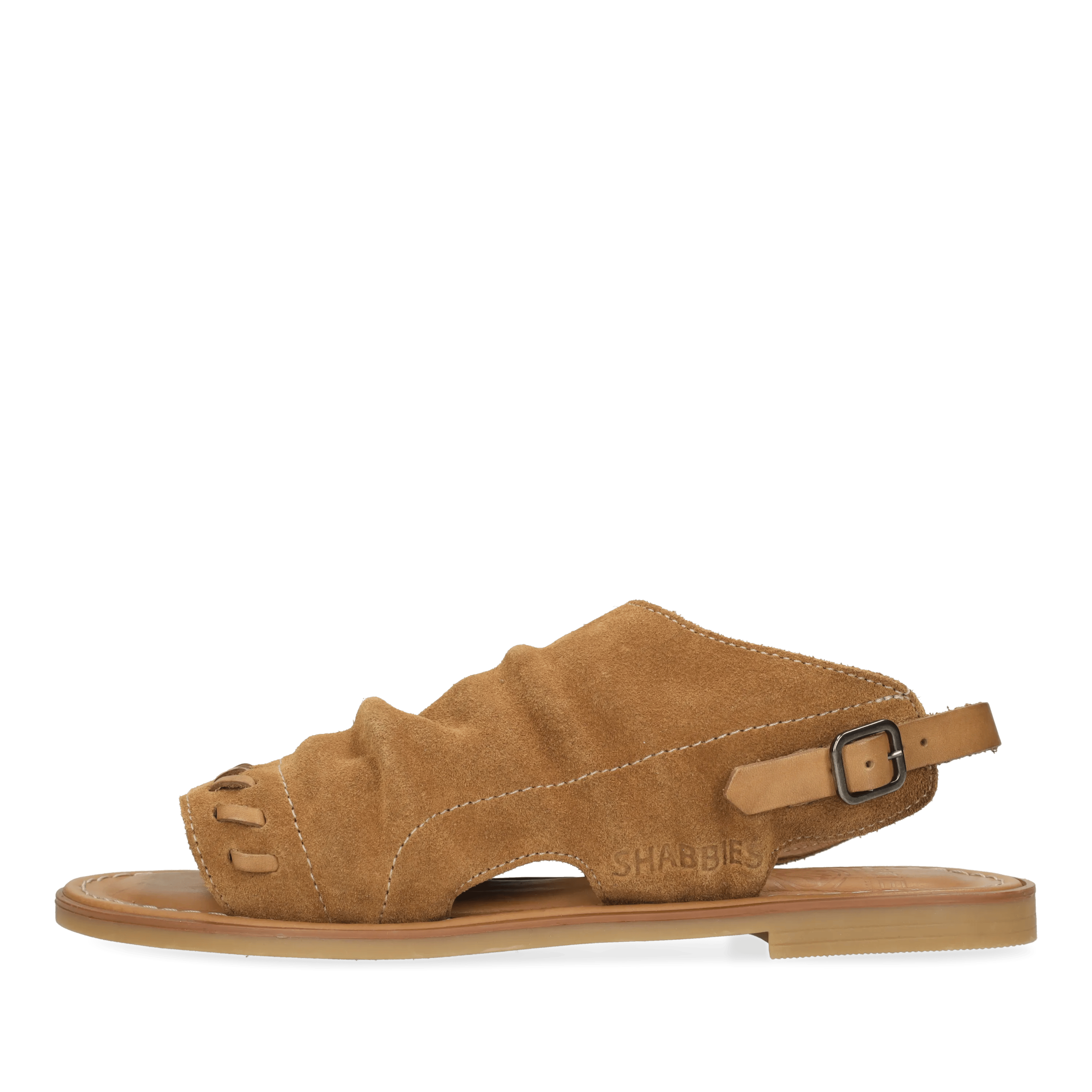 Angel Sleeve Suede Cognac