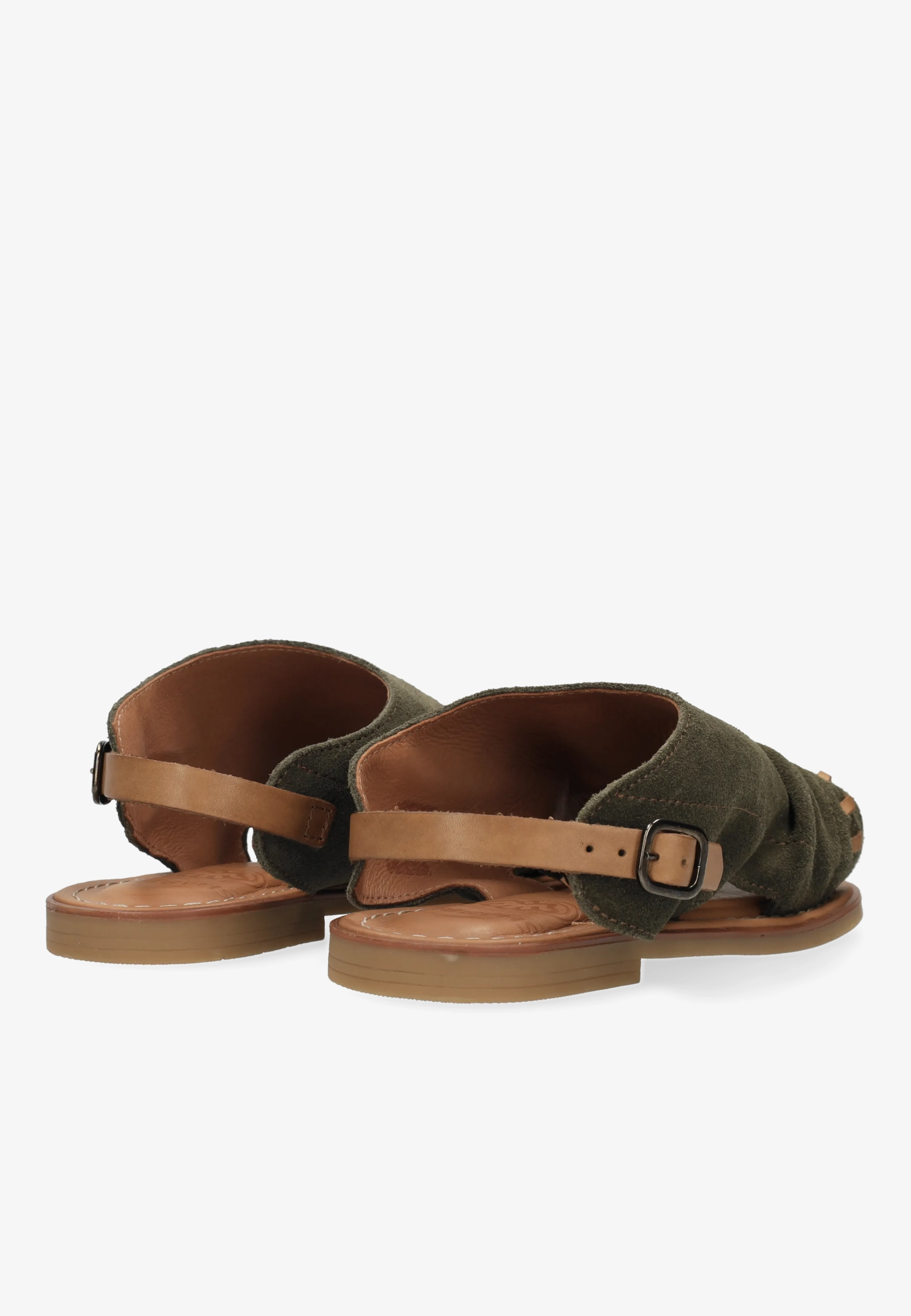 Angel Sleeve Suede Bamboo Green