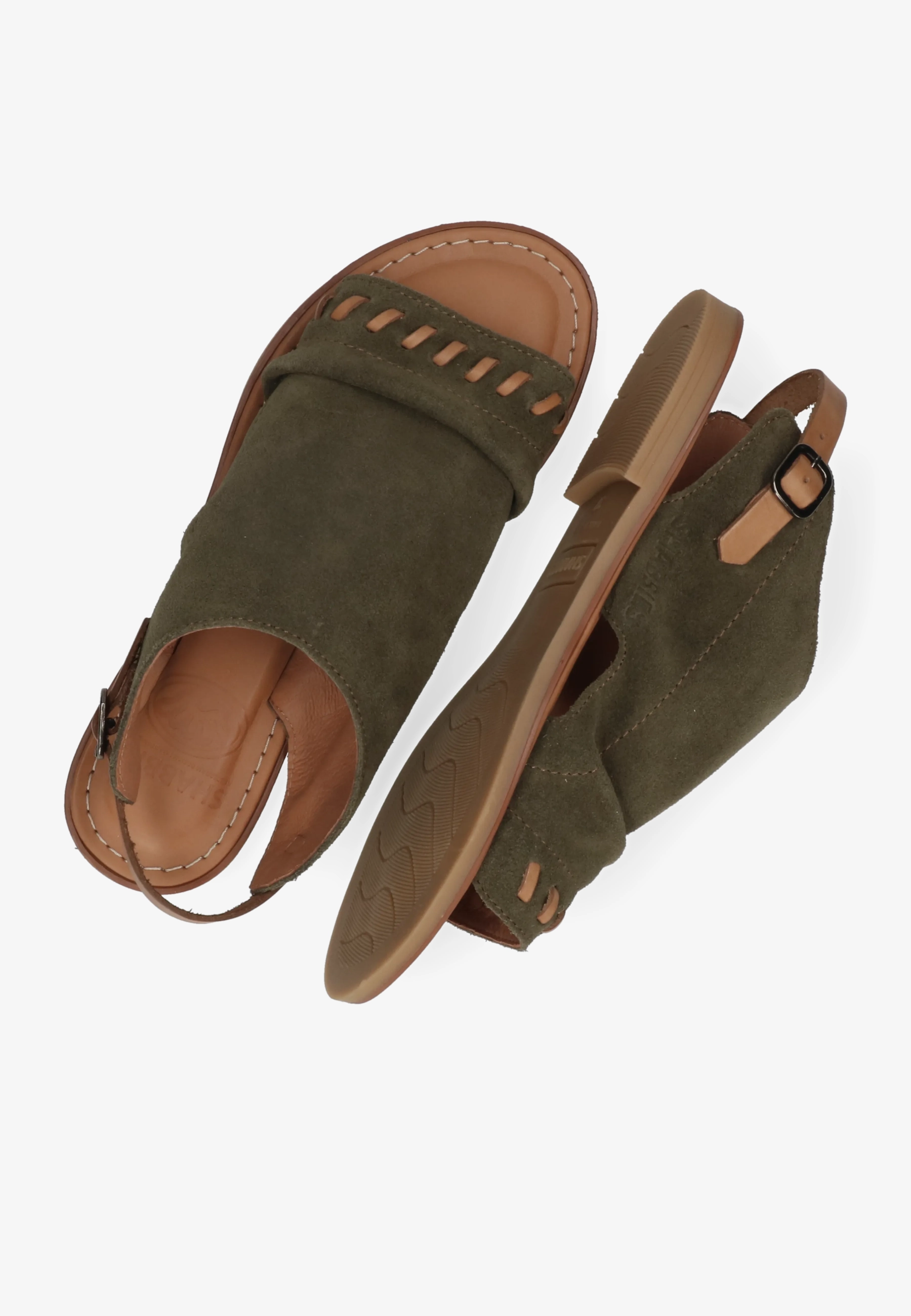 Angel Sleeve Suede Bamboo Green