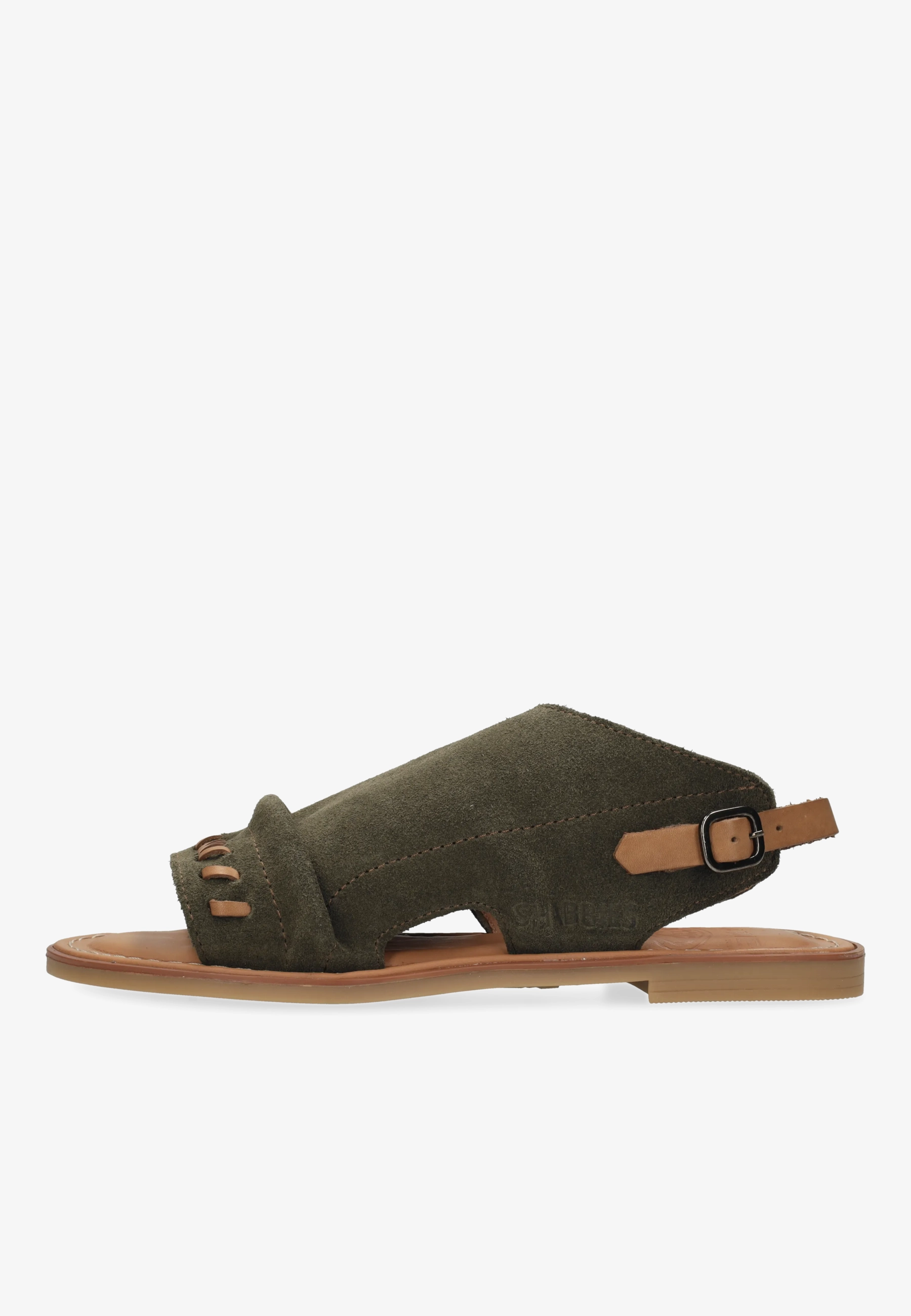 Angel Sleeve Suede Bamboo Green