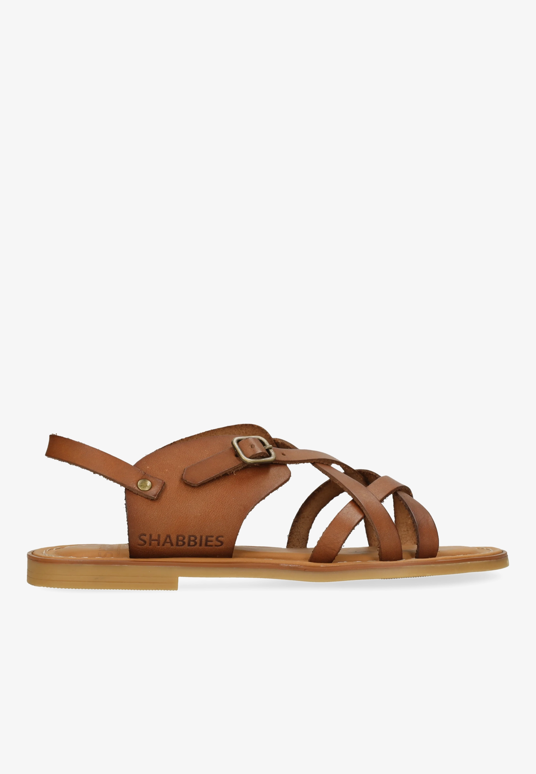 Angel Cross Sandal Vachetta Cognac
