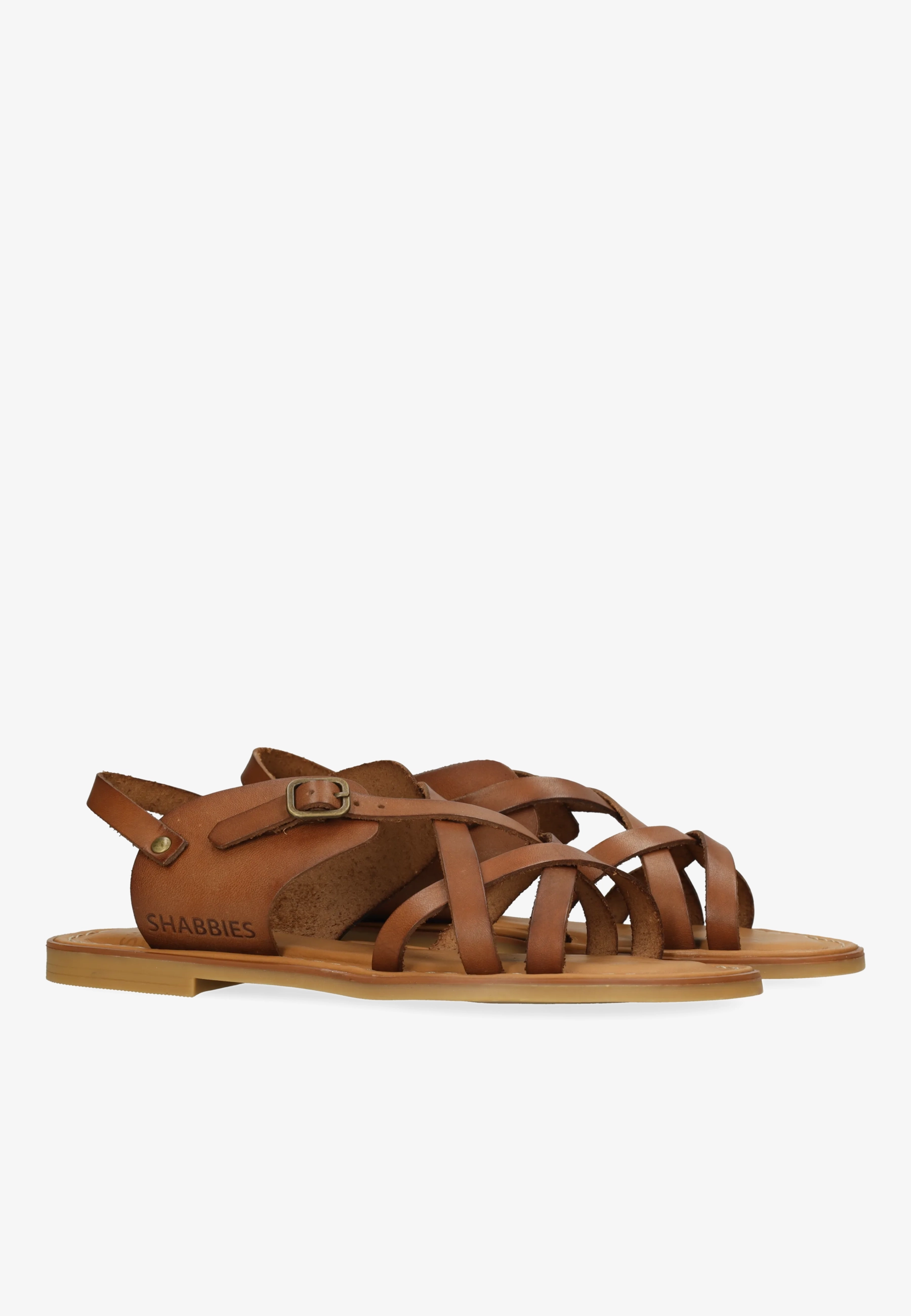 Angel Cross Sandal Vachetta Cognac