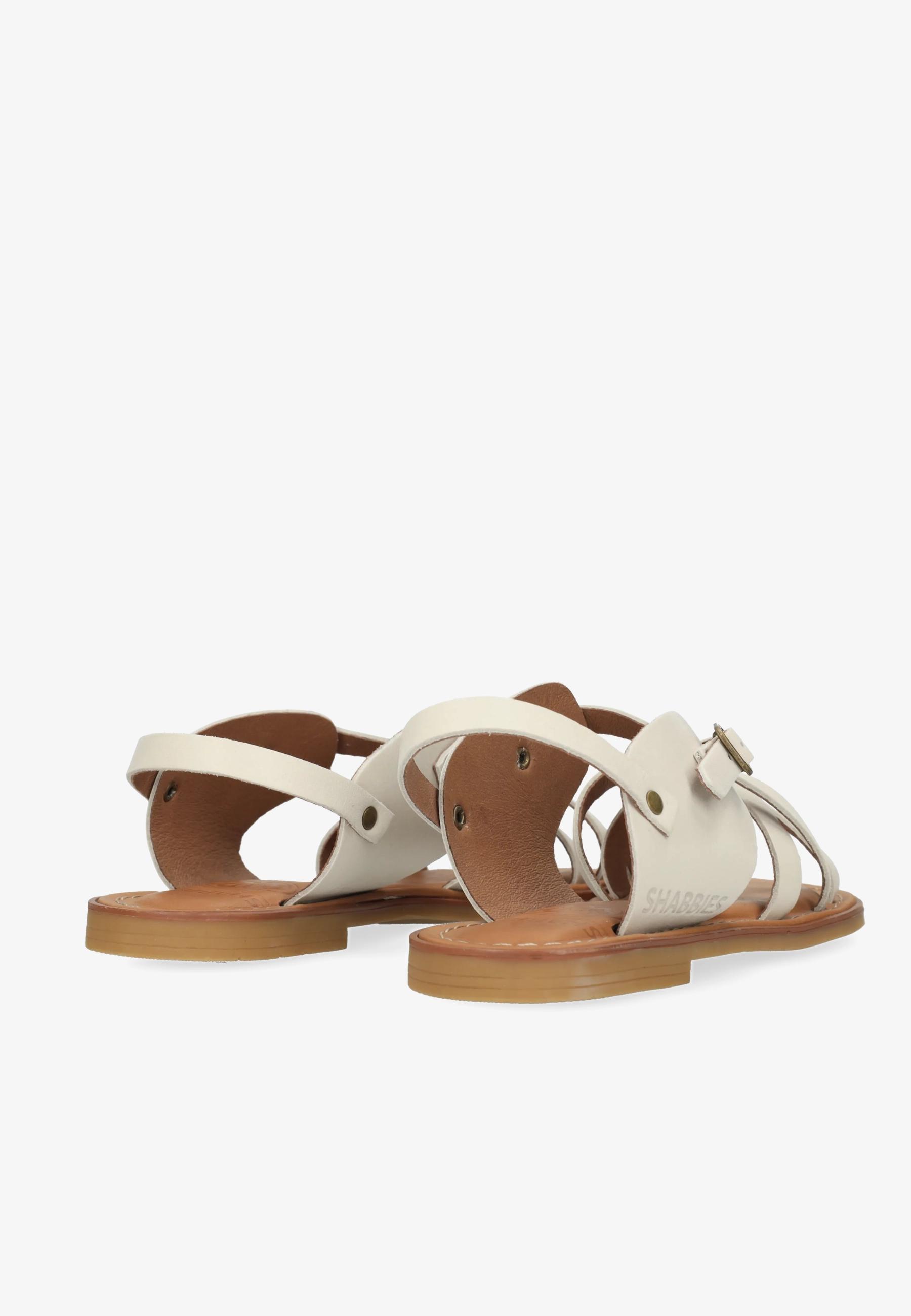 Angel Cross Sandal Vachetta Off White
