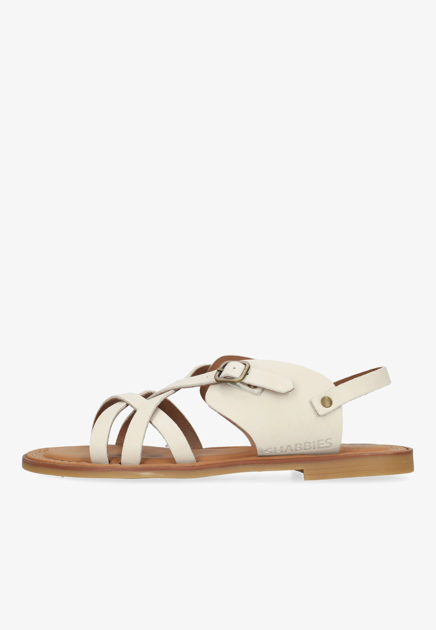 Angel Cross Sandal Vachetta Off White