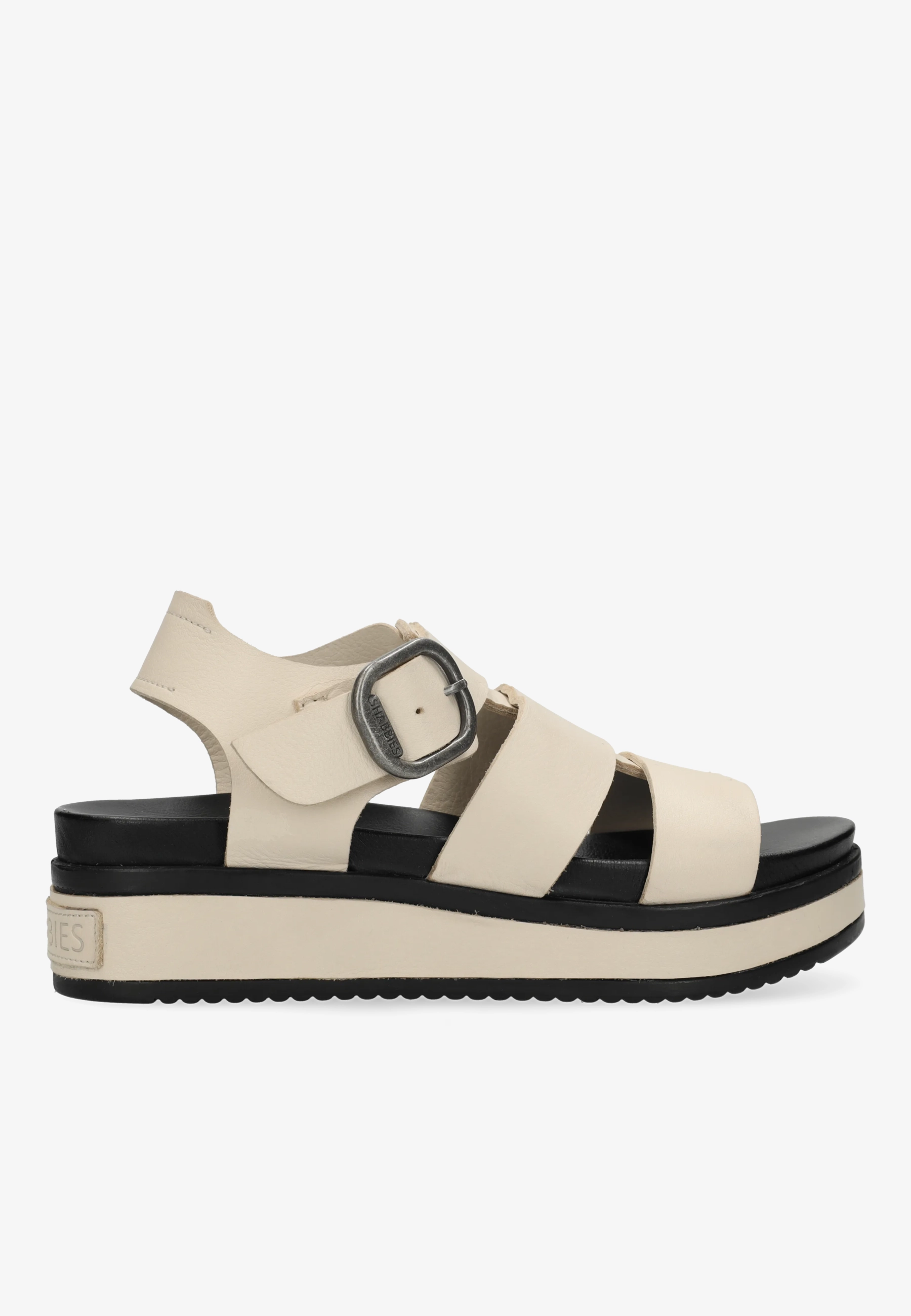 Maro Bold Sandal Leather Off White