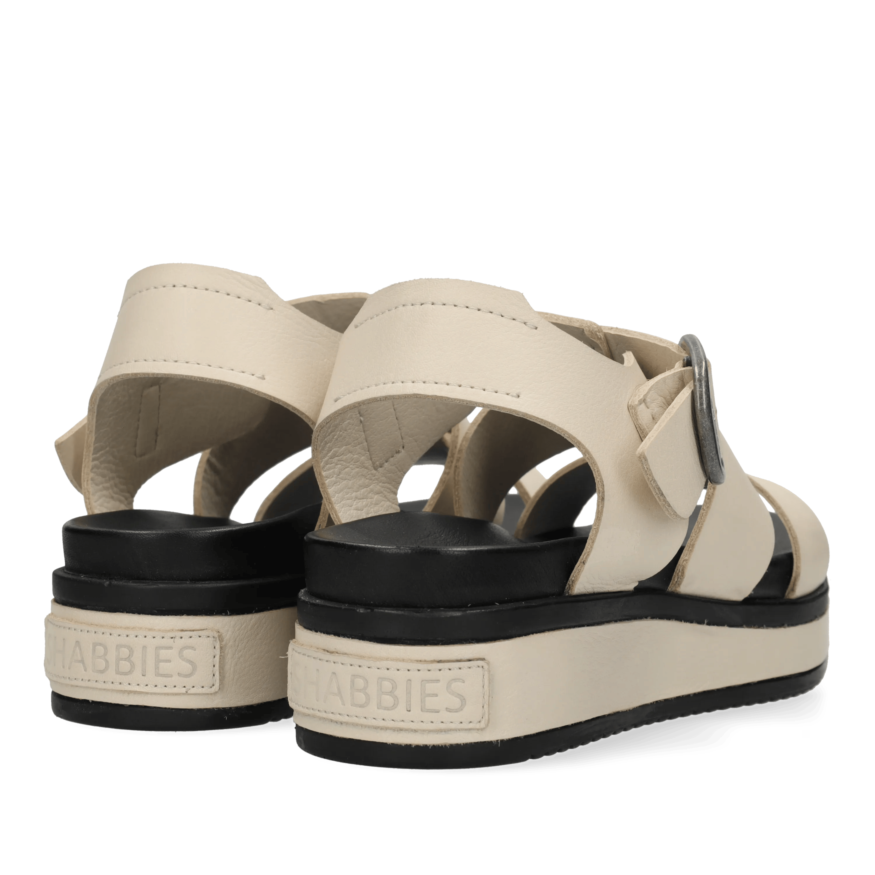Maro Bold Sandal Leather Off White