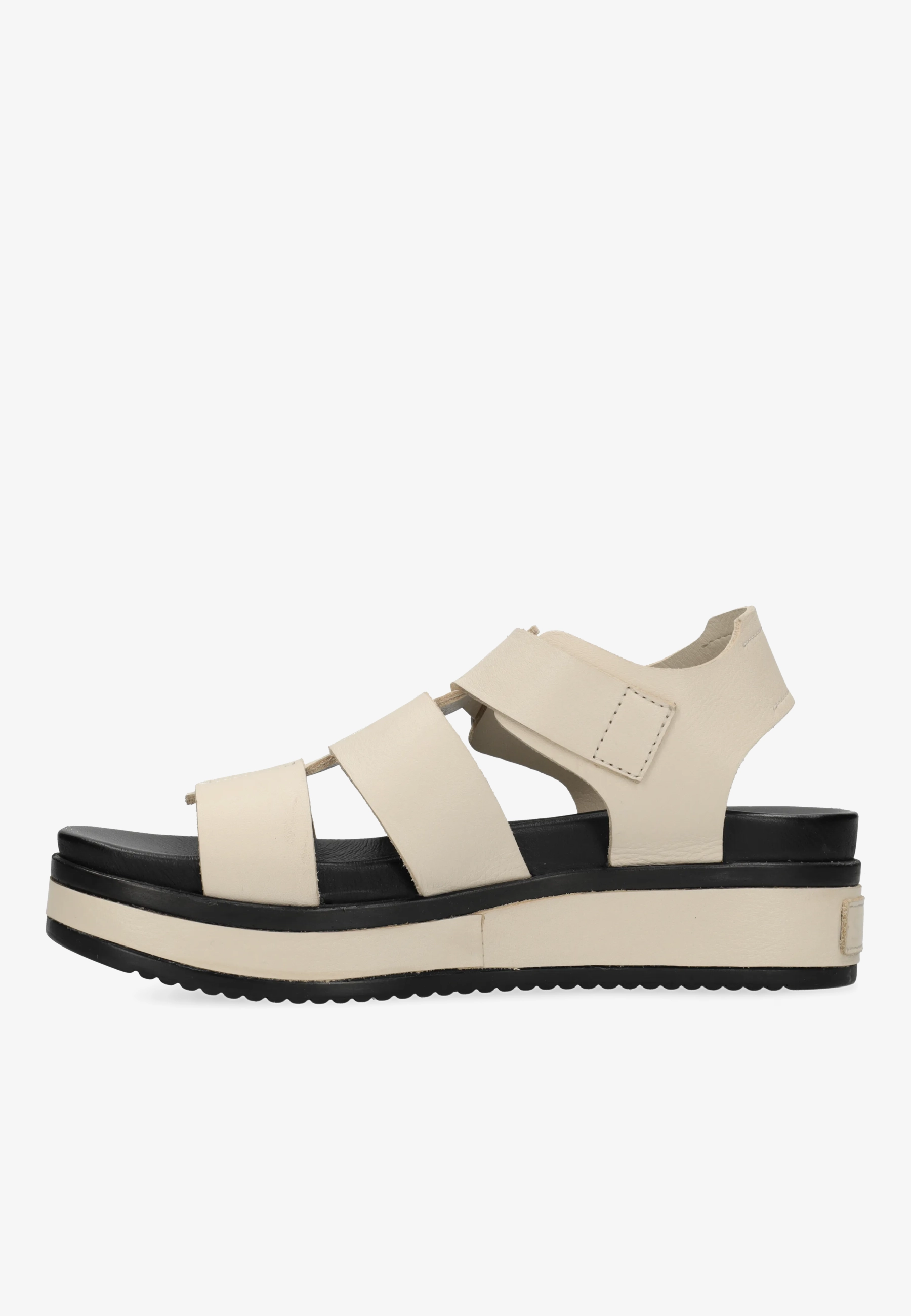 Maro Bold Sandal Leather Off White