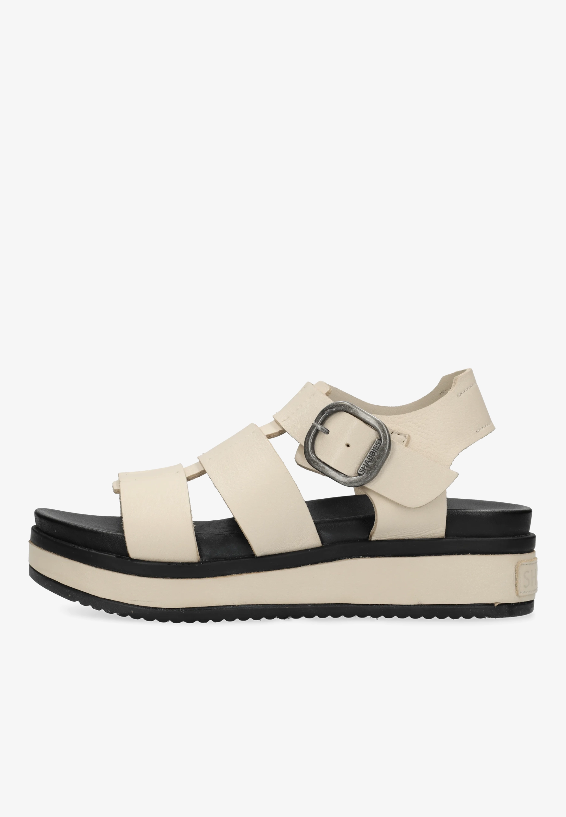 Maro Bold Sandal Leather Off White