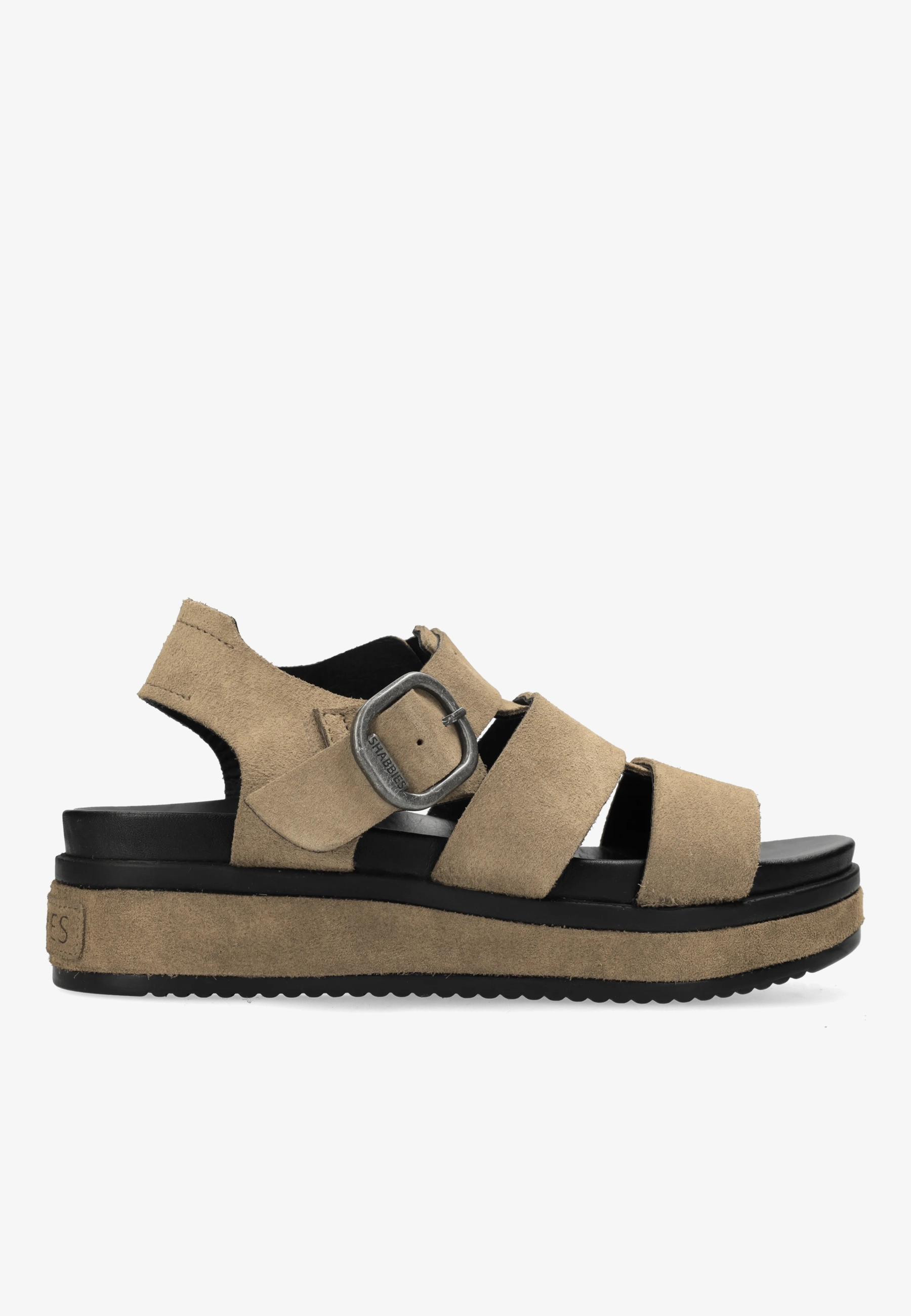 Maro Bold Sandal Suede Taupe