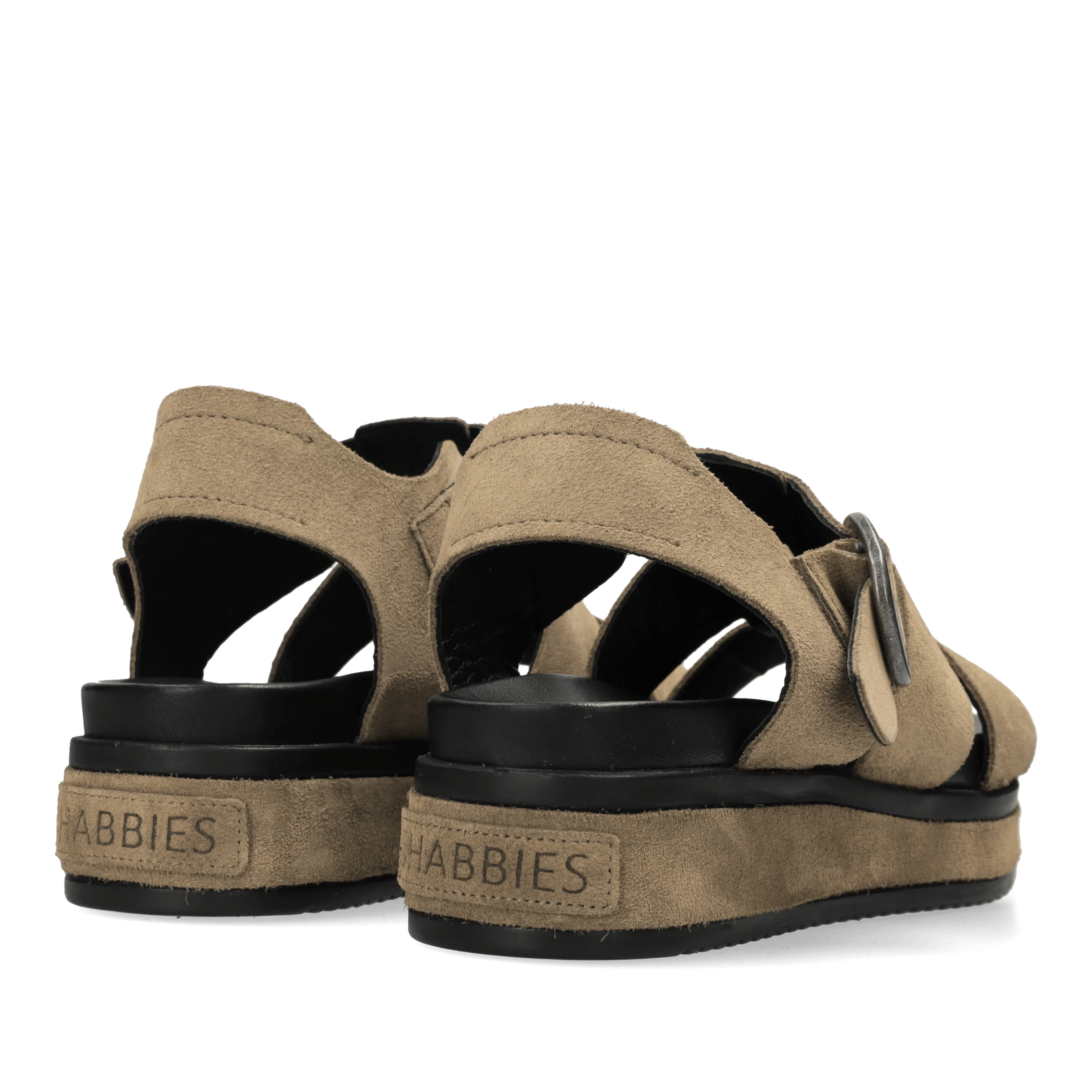 Maro Bold Sandal Suede Taupe
