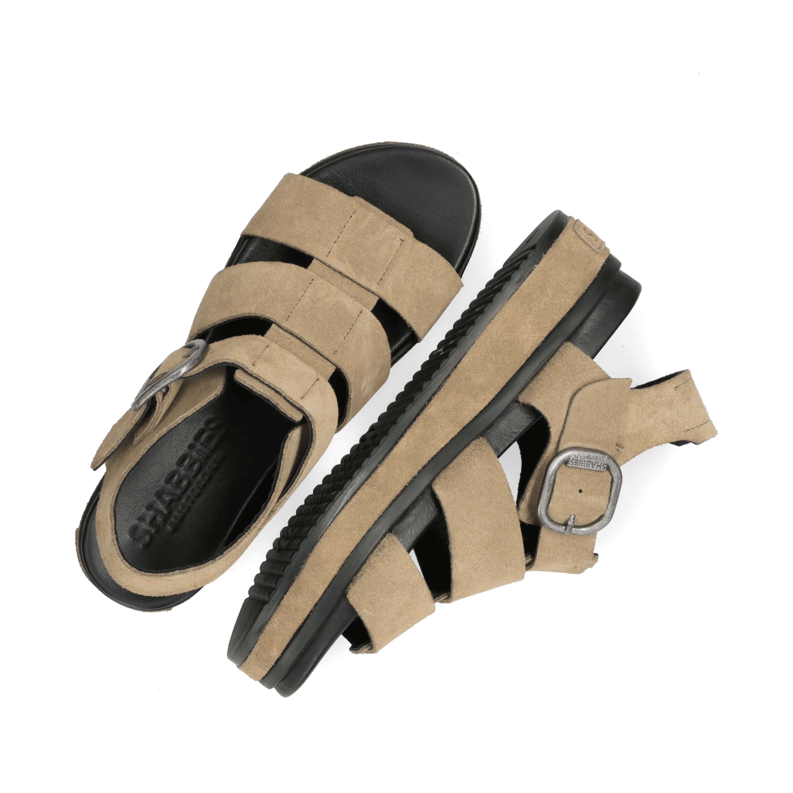 Maro Bold Sandal Suede Taupe