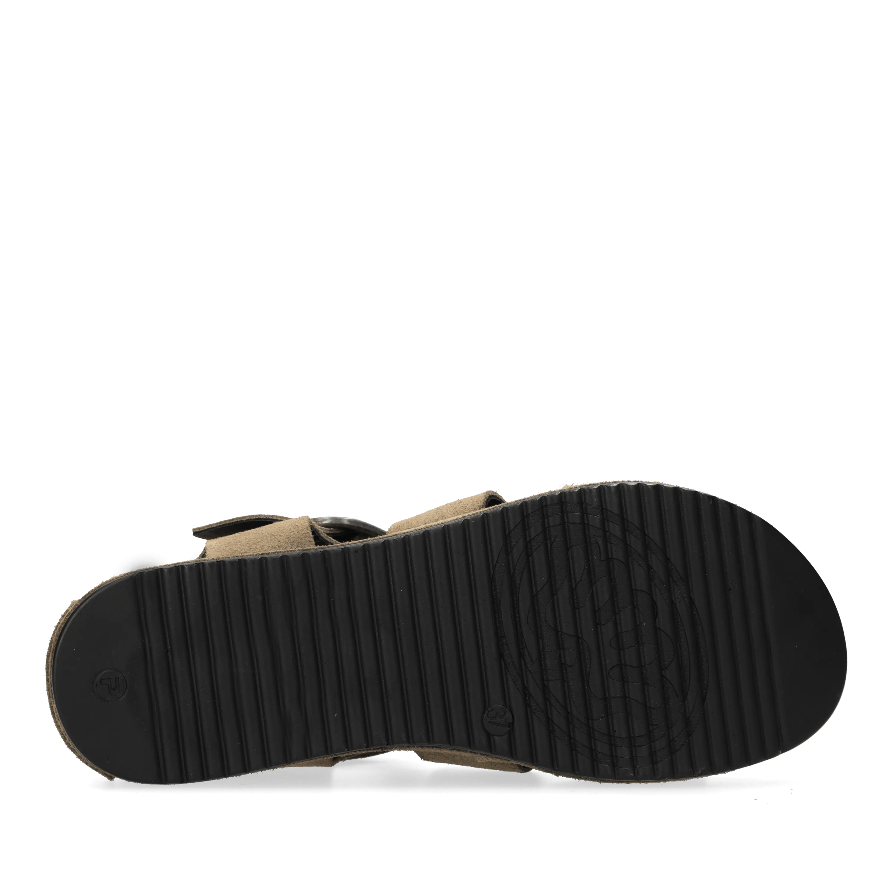 Maro Bold Sandal Suede Taupe