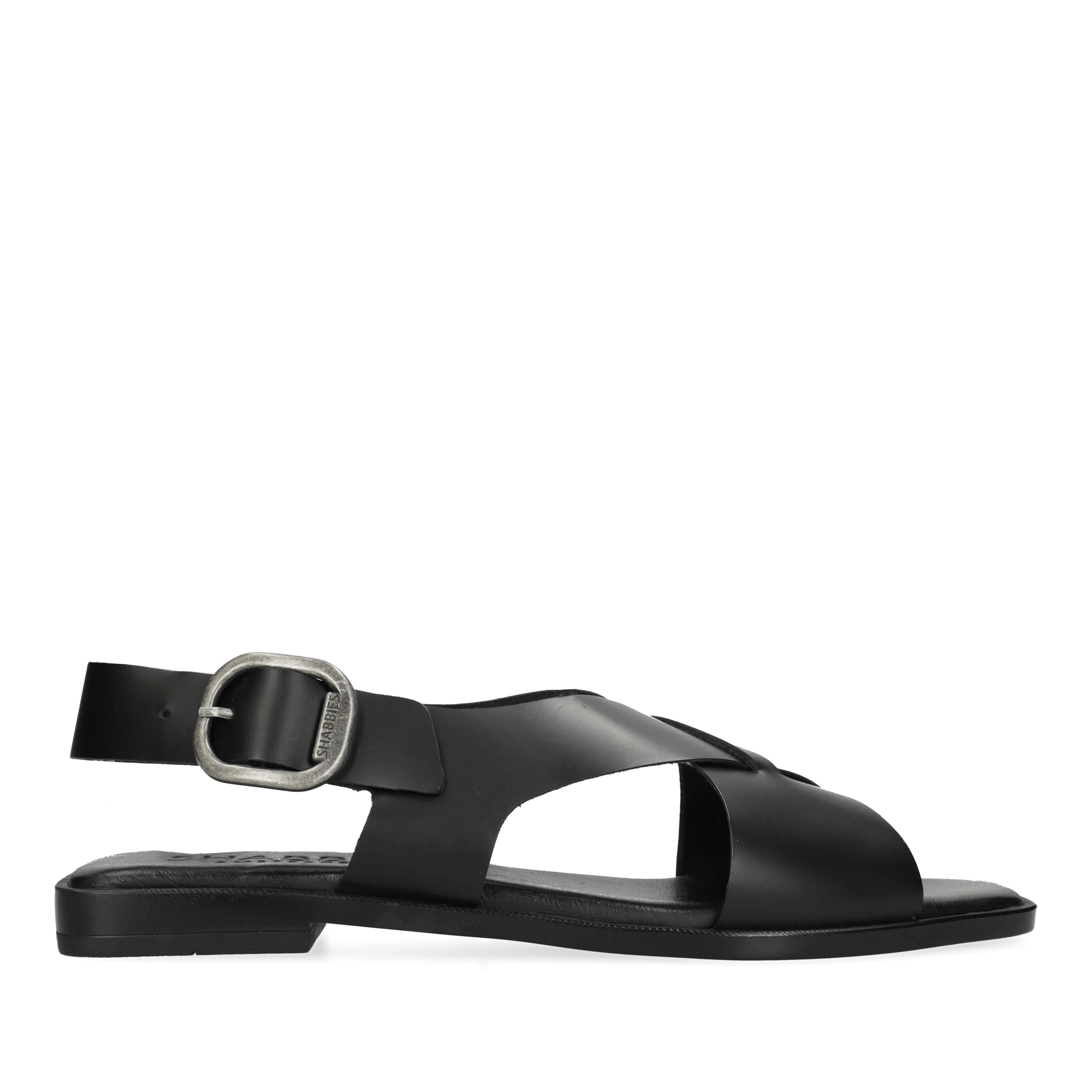 Illia Sling Sandal Vachetta Leather Black