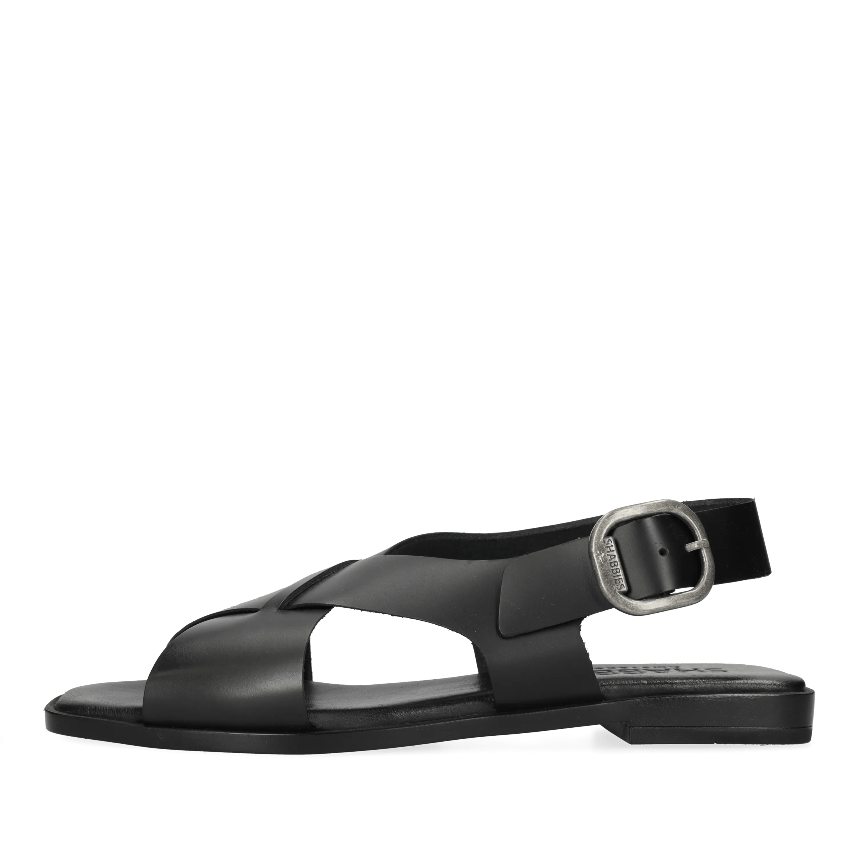 Illia Sling Sandal Vachetta Leather Black