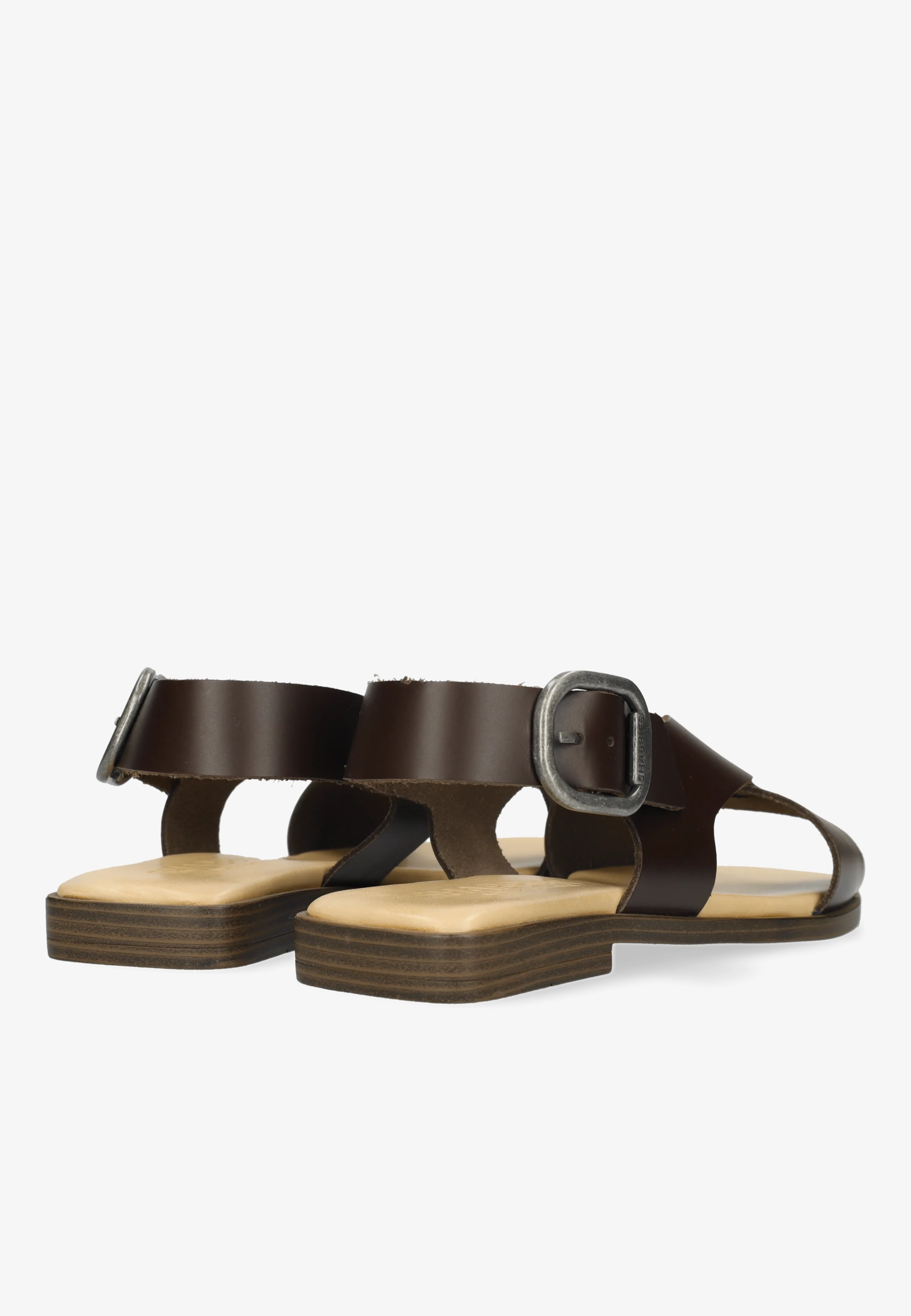 Illia Sling Sandal Vachetta Leather Dark Brown