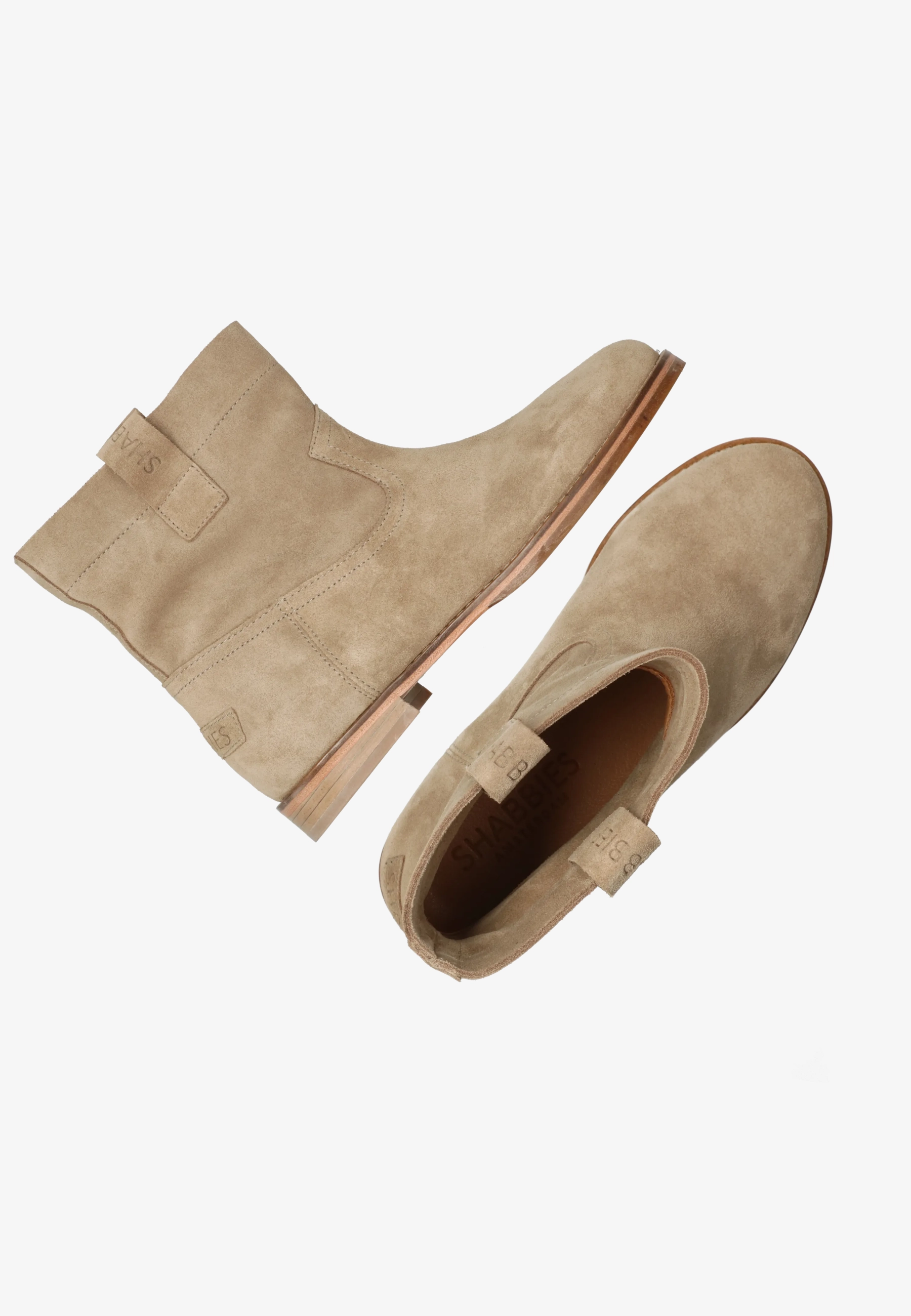 Festi Ankie enkellaars Suède Taupe