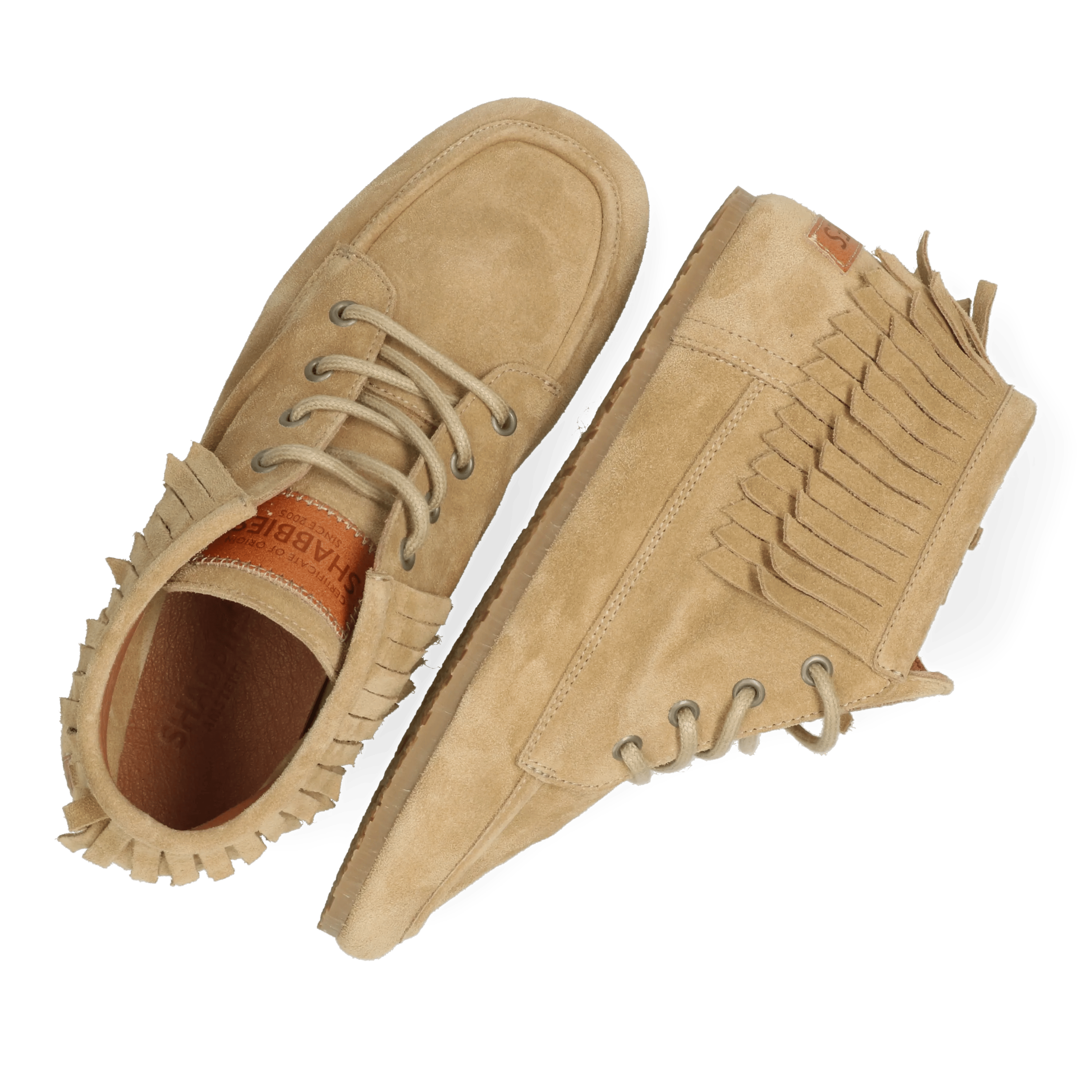 Ciska Frina enkellaars Suède Beige
