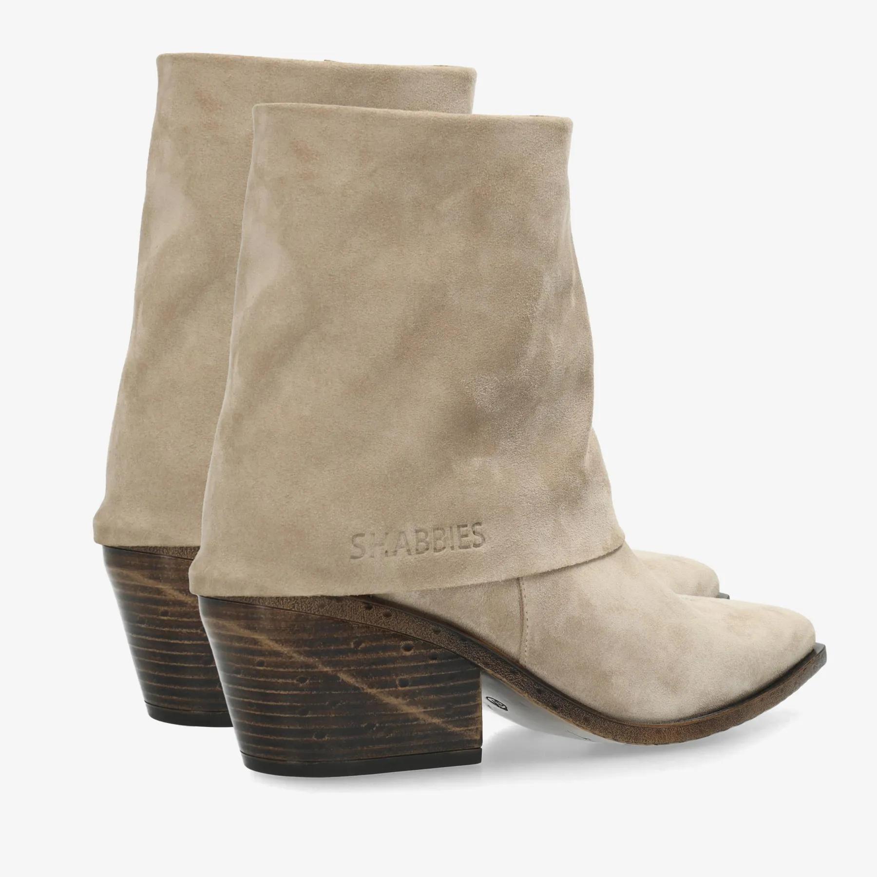 Jaira Double enkellaars Suède Taupe