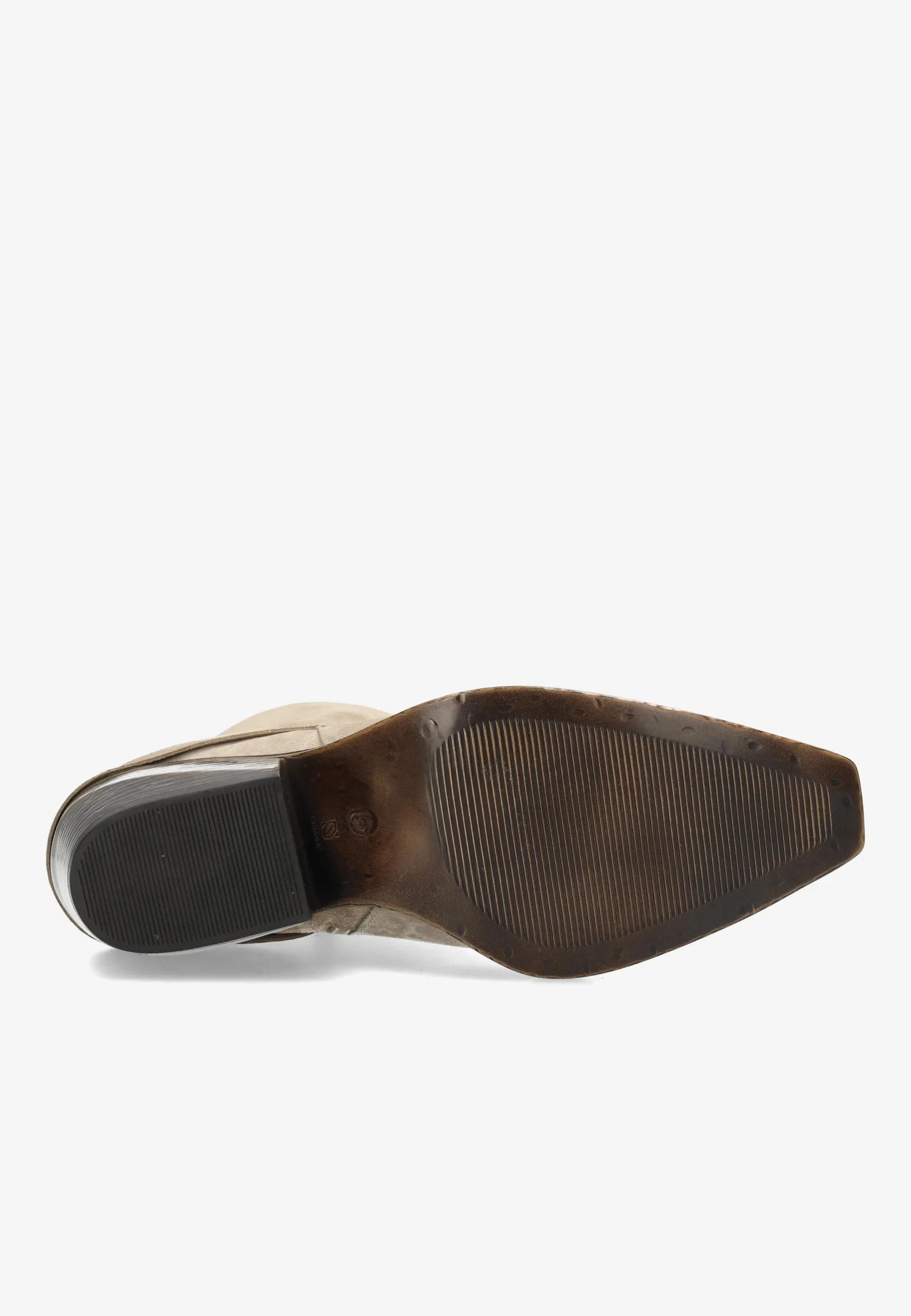 Jaira Double enkellaars Suède Taupe