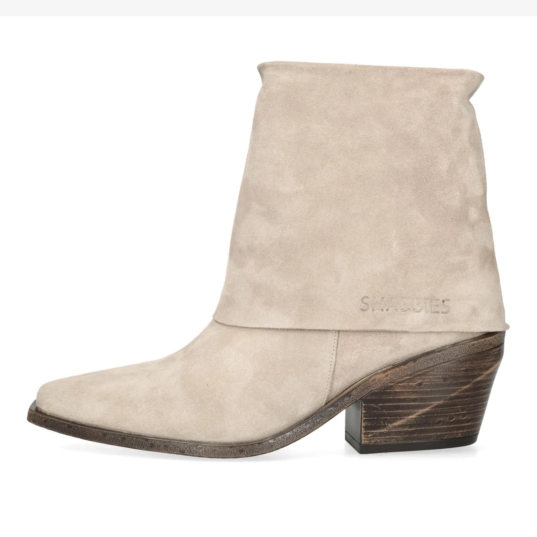 Jaira Double enkellaars Suède Taupe