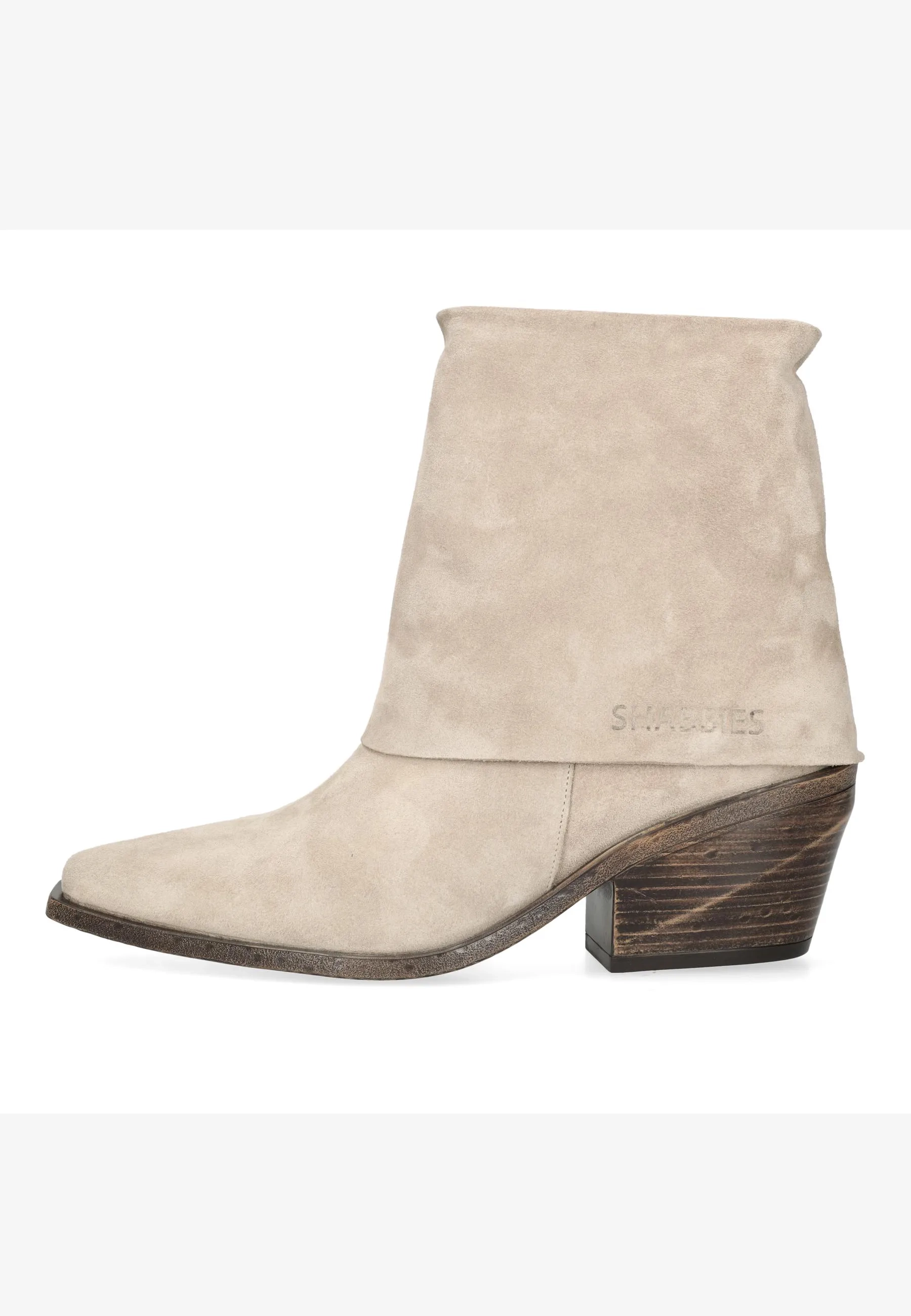 Jaira Double enkellaars Suède Taupe