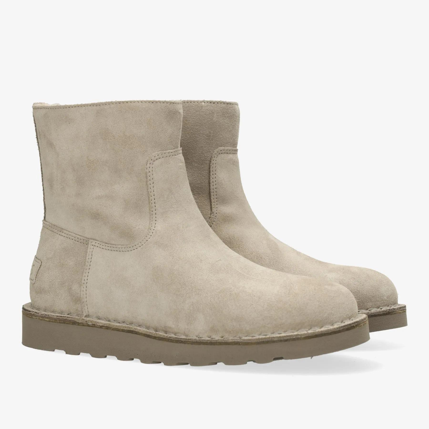 Palissa Mia Zip Veloursleder Sand