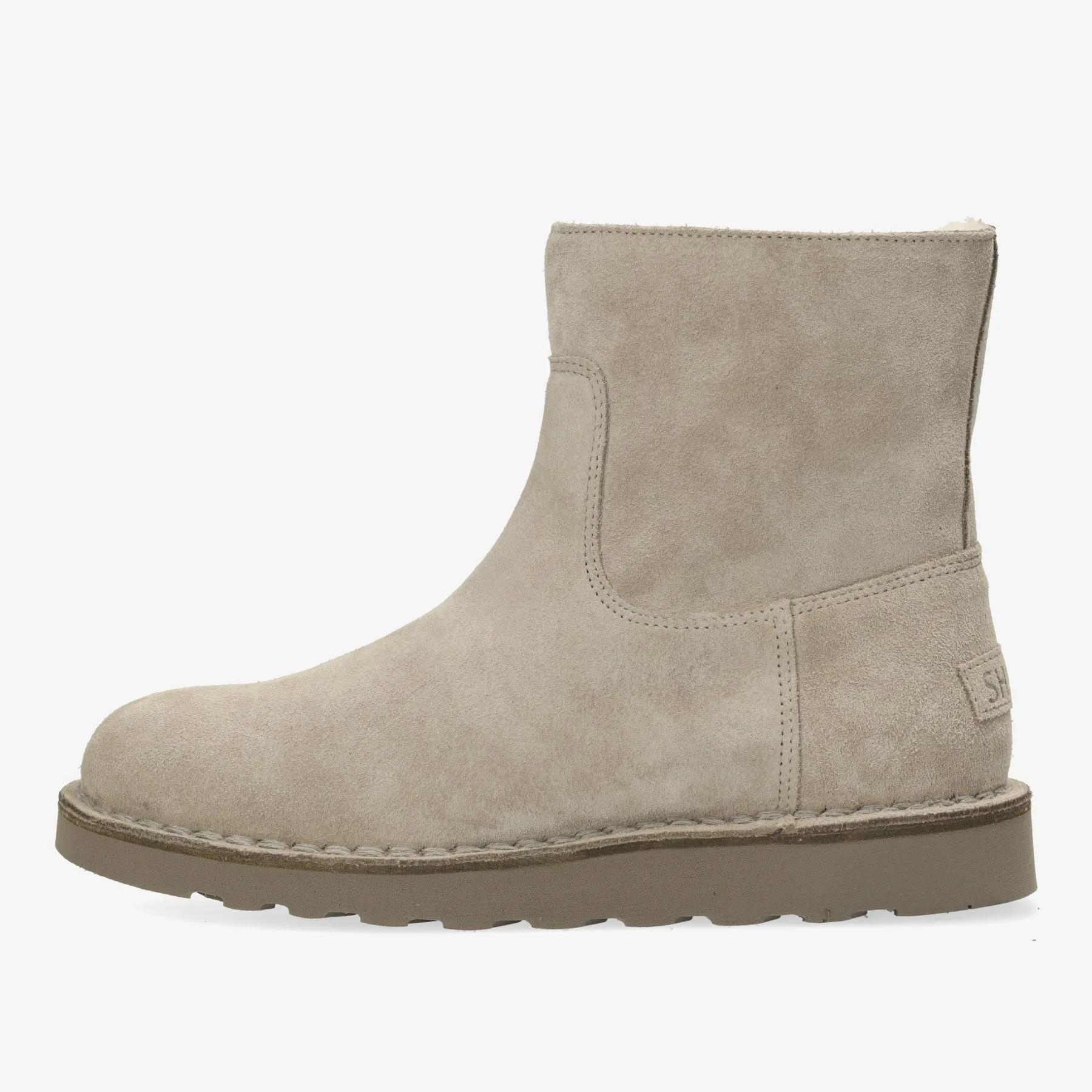 Palissa Mia Zip Veloursleder Sand