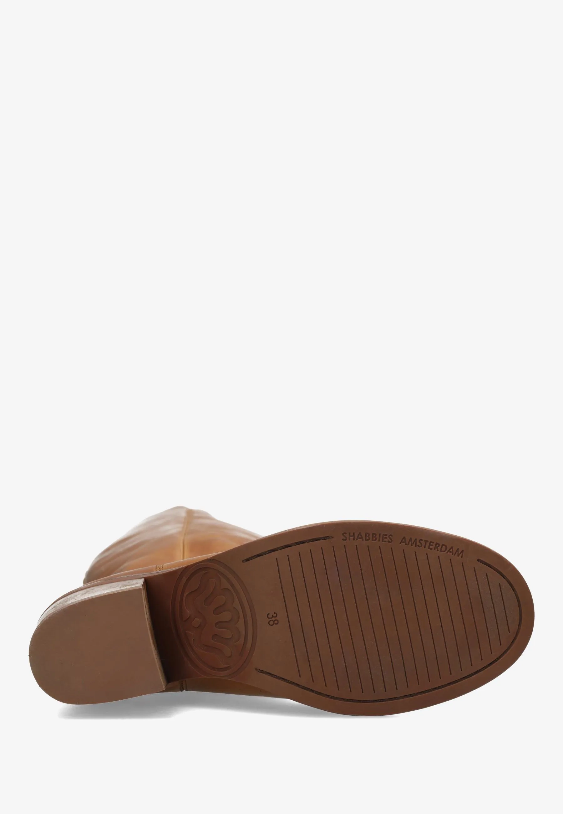 Puk Tuba boot Leer Cognac