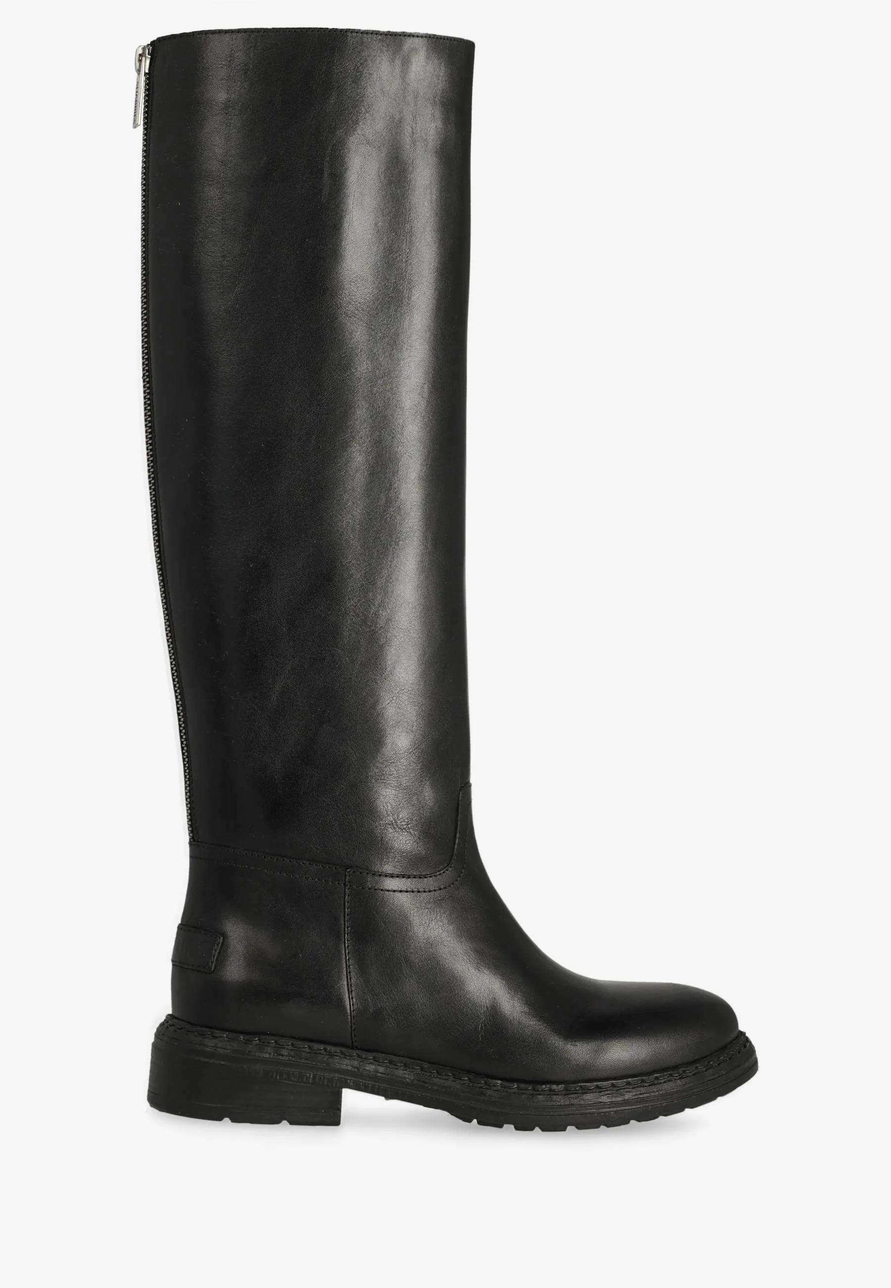 Duck Tala boot leer Zwart