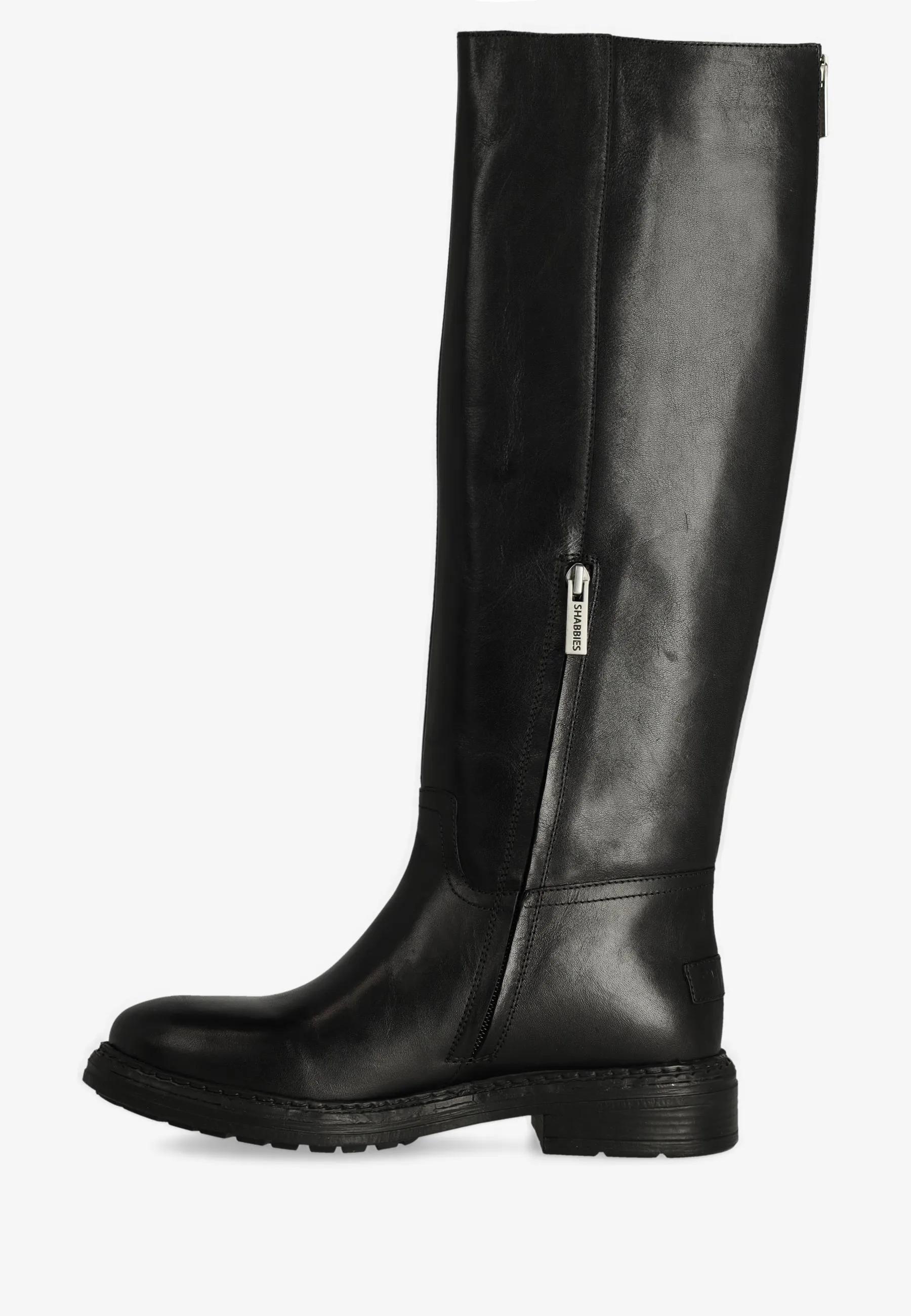 Duck Tala boot leer Zwart