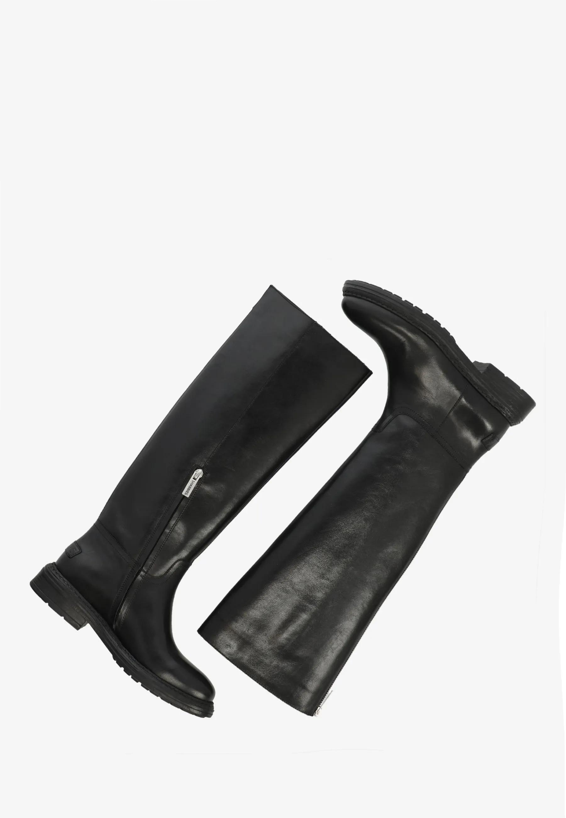 Duck Tala boot leer Zwart