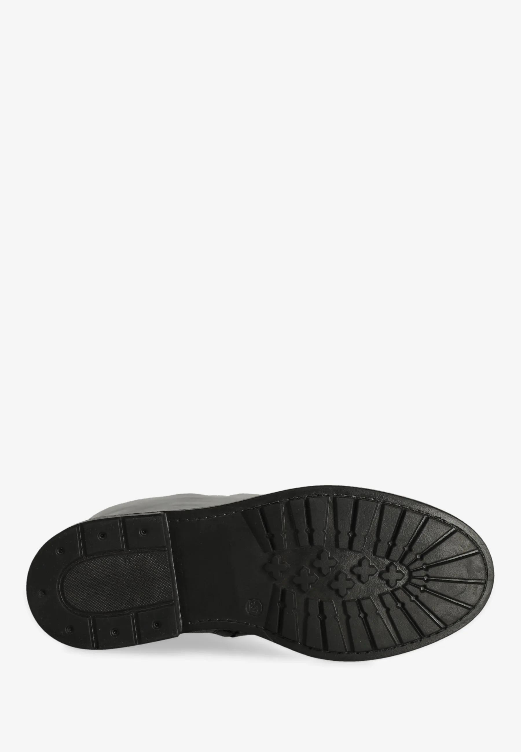 Duck Tala boot leer Zwart