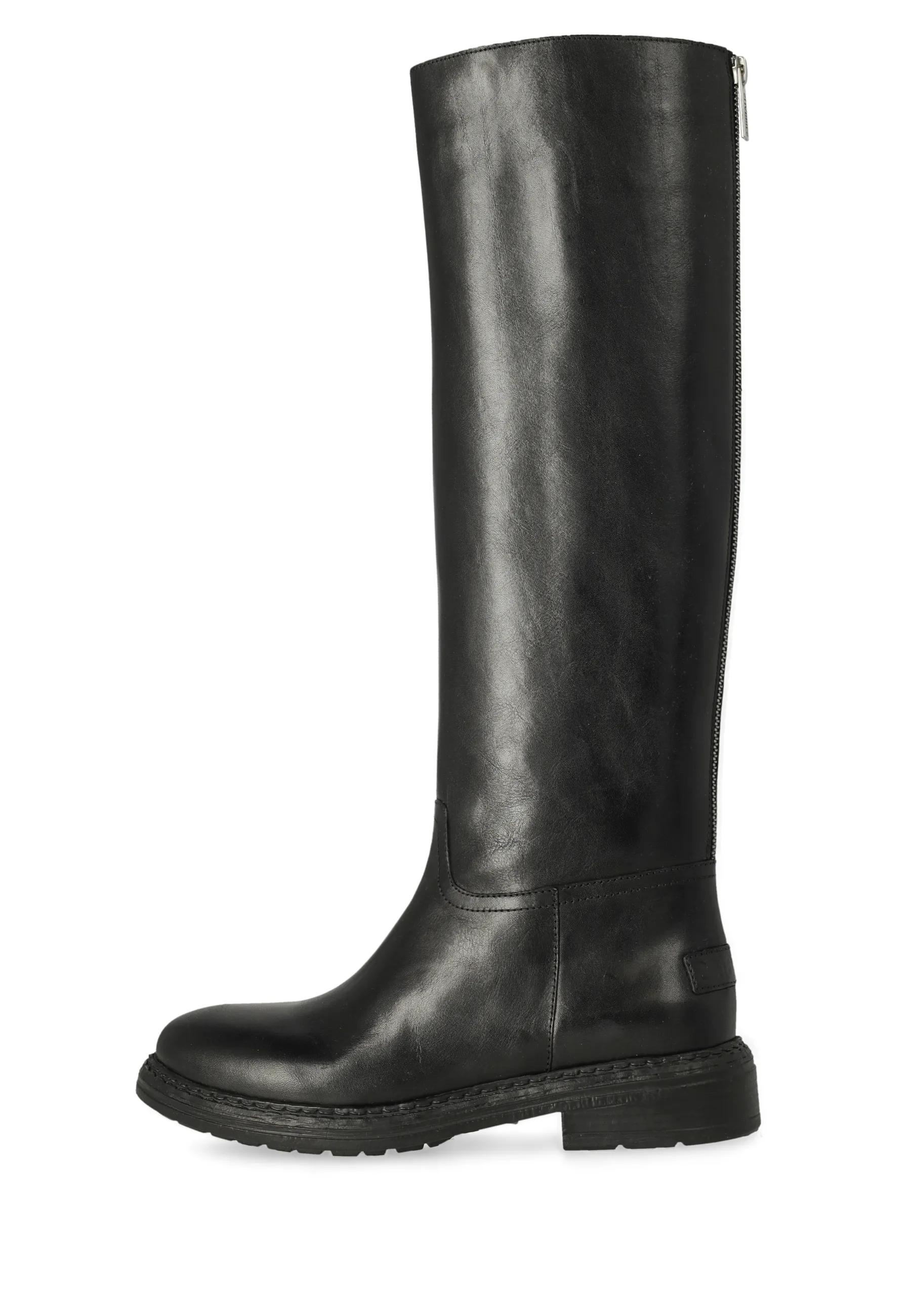 Duck Tala boot leer Zwart