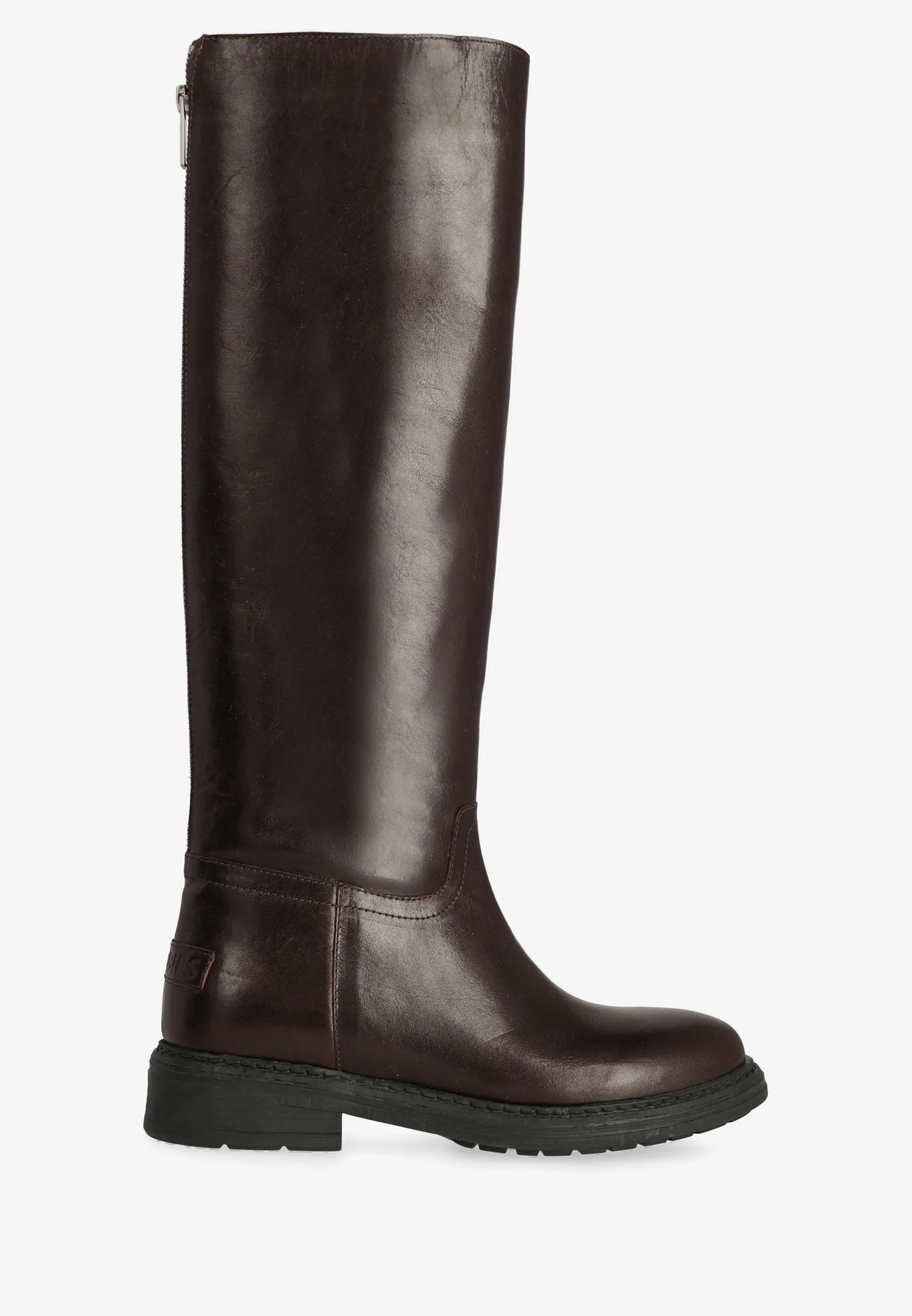 Duck Tala boot leer Bruin