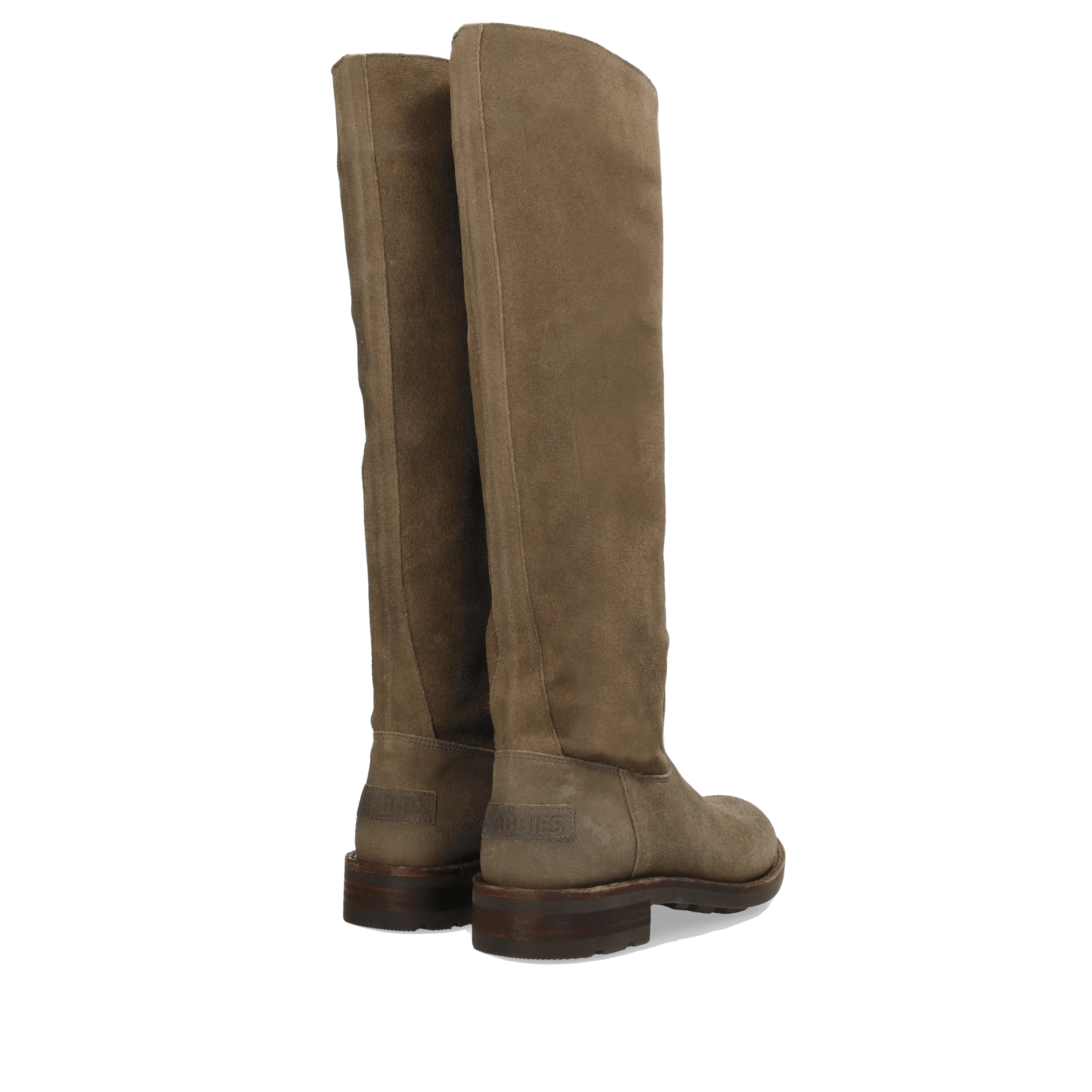 ALYD TUBA Waxed suede Taupe