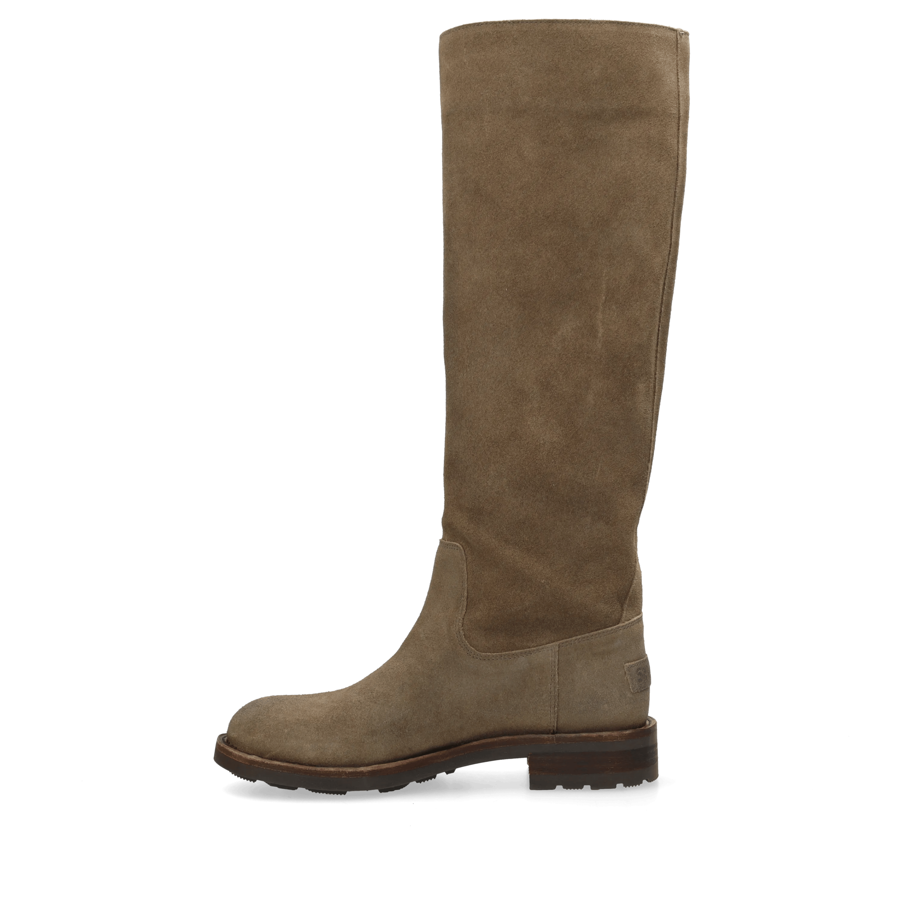 ALYD TUBA Waxed suede Taupe