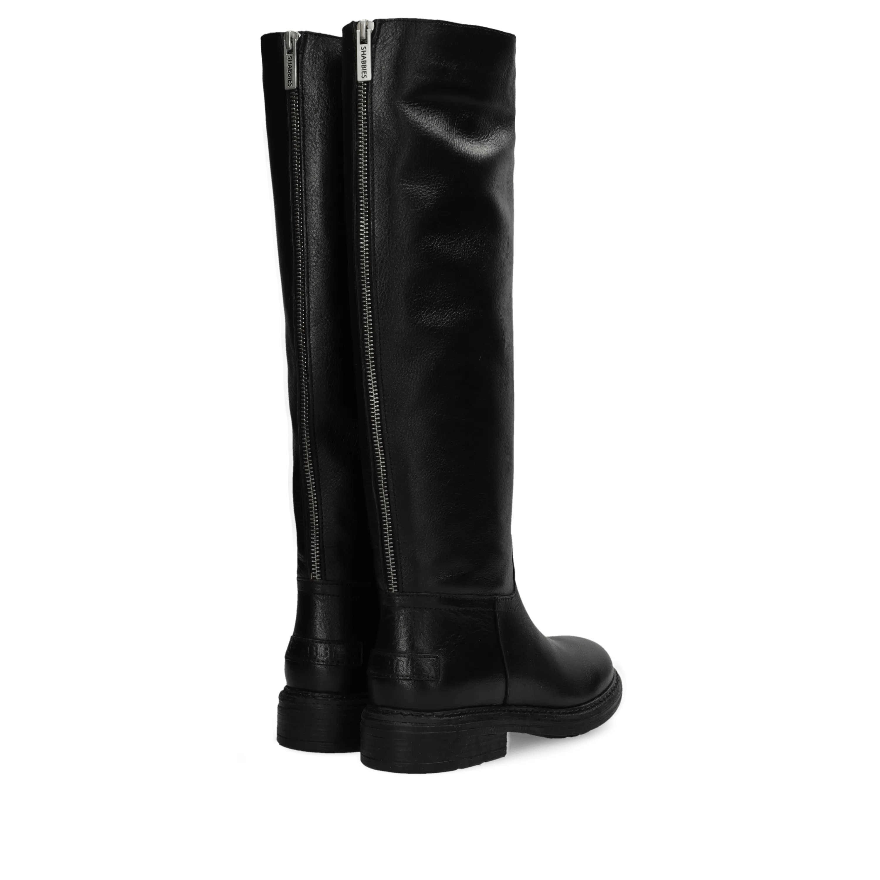Duck Tala boot hoog Leer Zwart