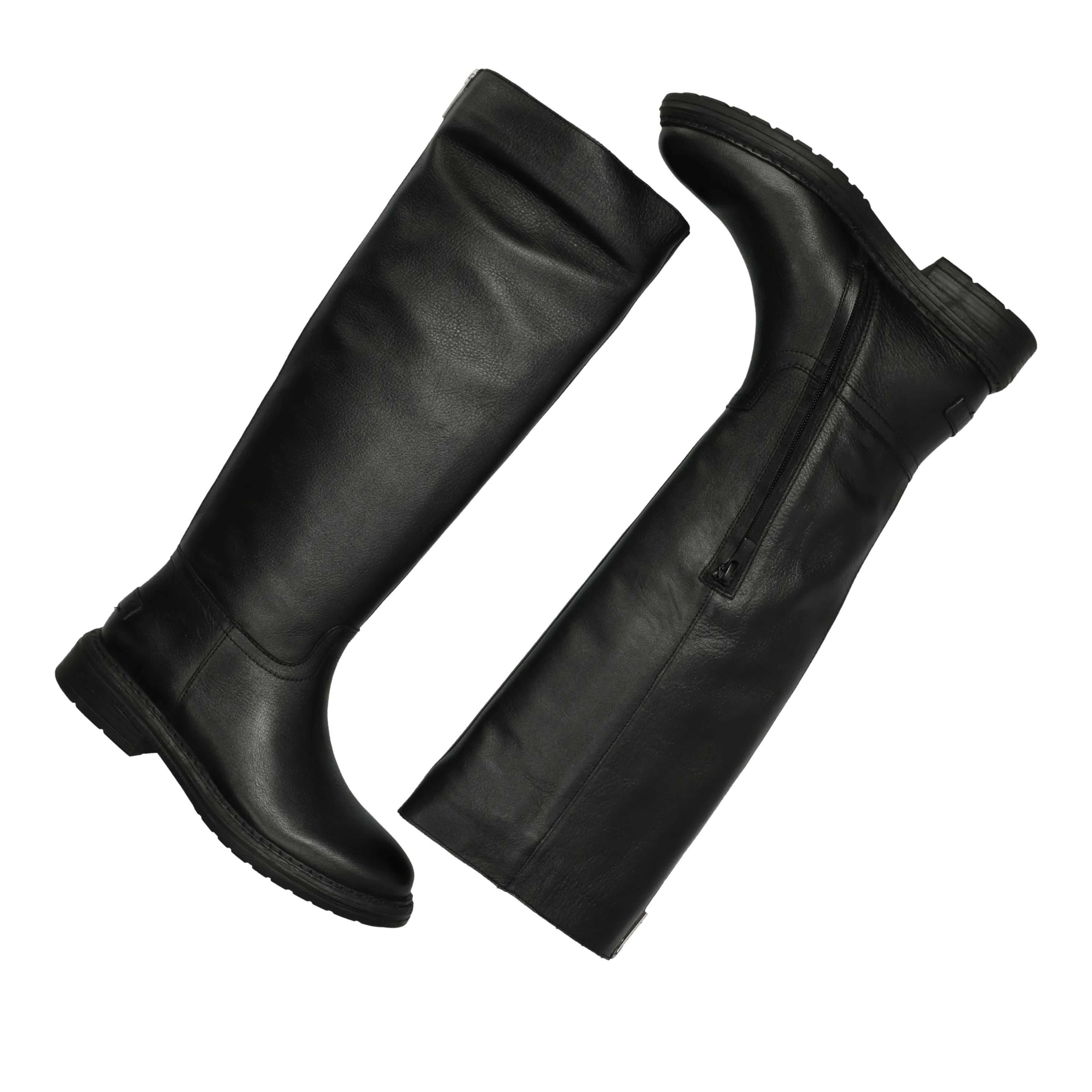 Duck Tala boot hoog Leer Zwart
