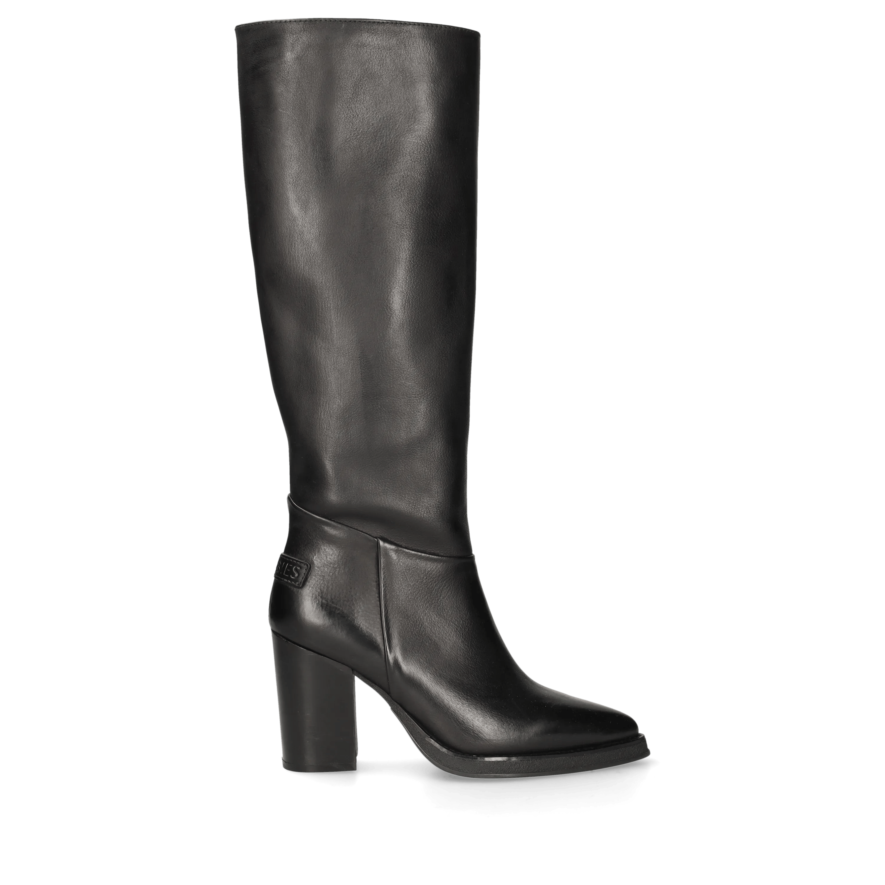 GRUNCH TUBE High Boot Leather Black