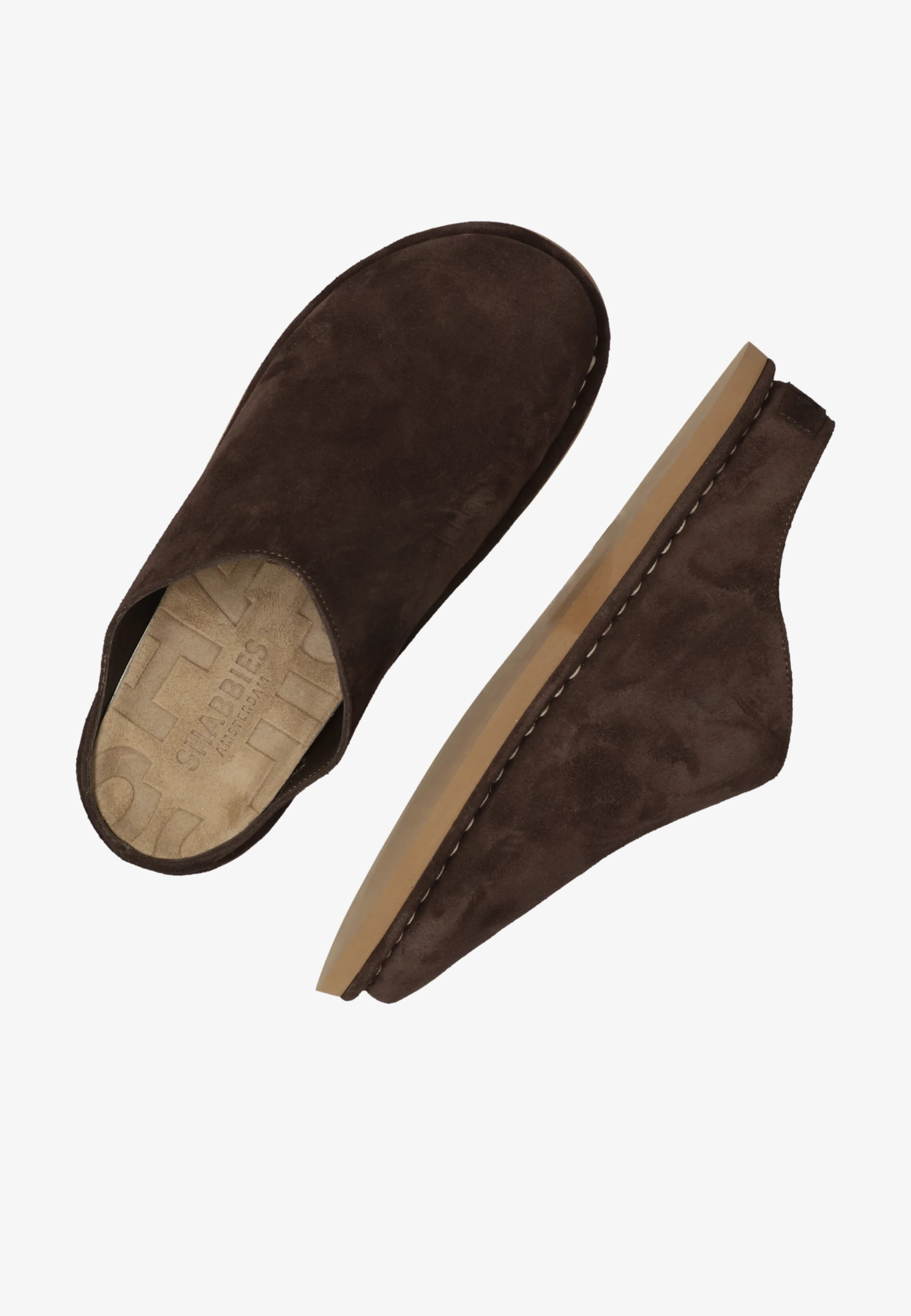 Wilja Slipper Suede Dark Brown