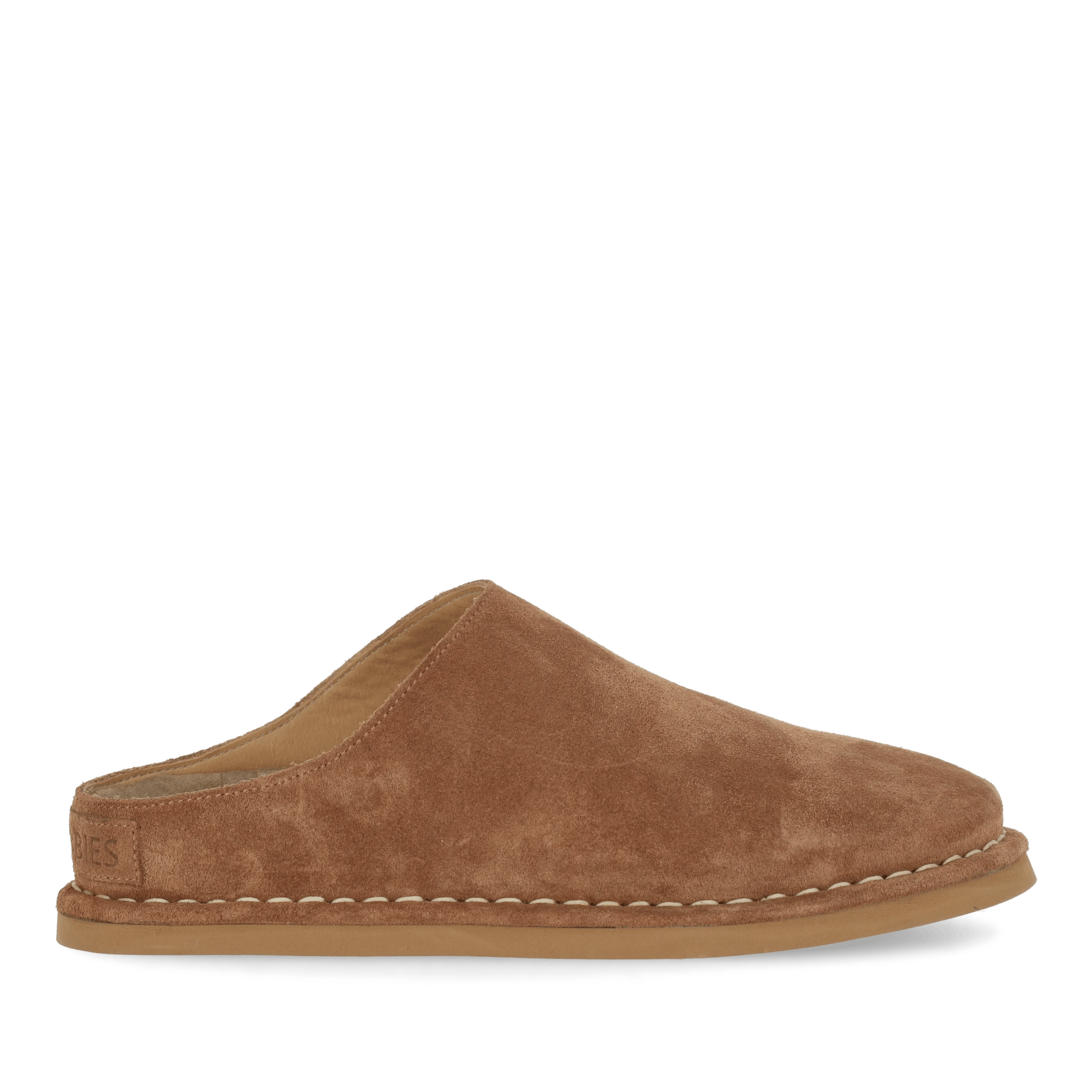 Wilja Slipper Suède Cognac